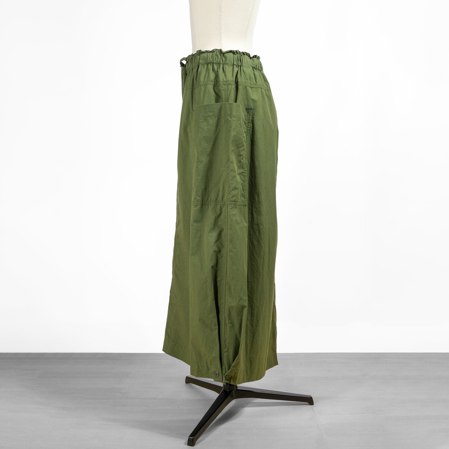 25SS NATURAL LAUNDRY 80ツイルファティーグスカート 7252S-003