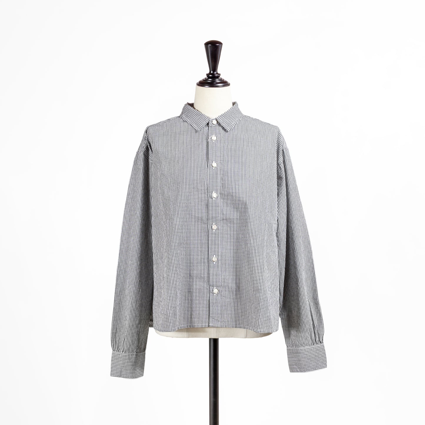 25AW NATURAL LAUNDRY 先染めダブルワッシャー コーンシャツ 7254T-013