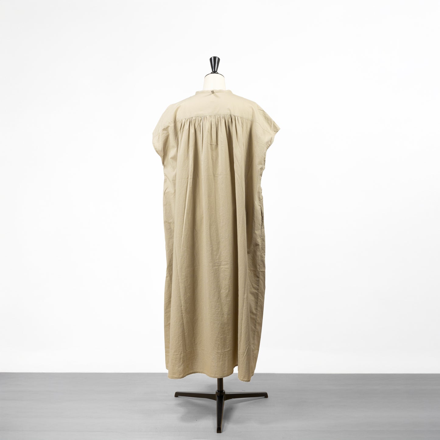 25SS NATURAL LAUNDRY タイプライターギャザーワンピース