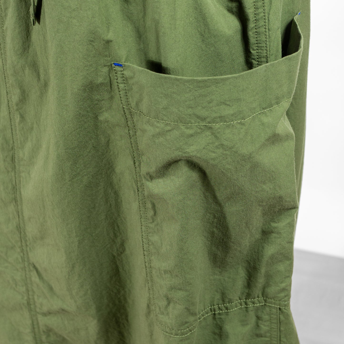 25SS NATURAL LAUNDRY 80ツイルファティーグスカート 7252S-003