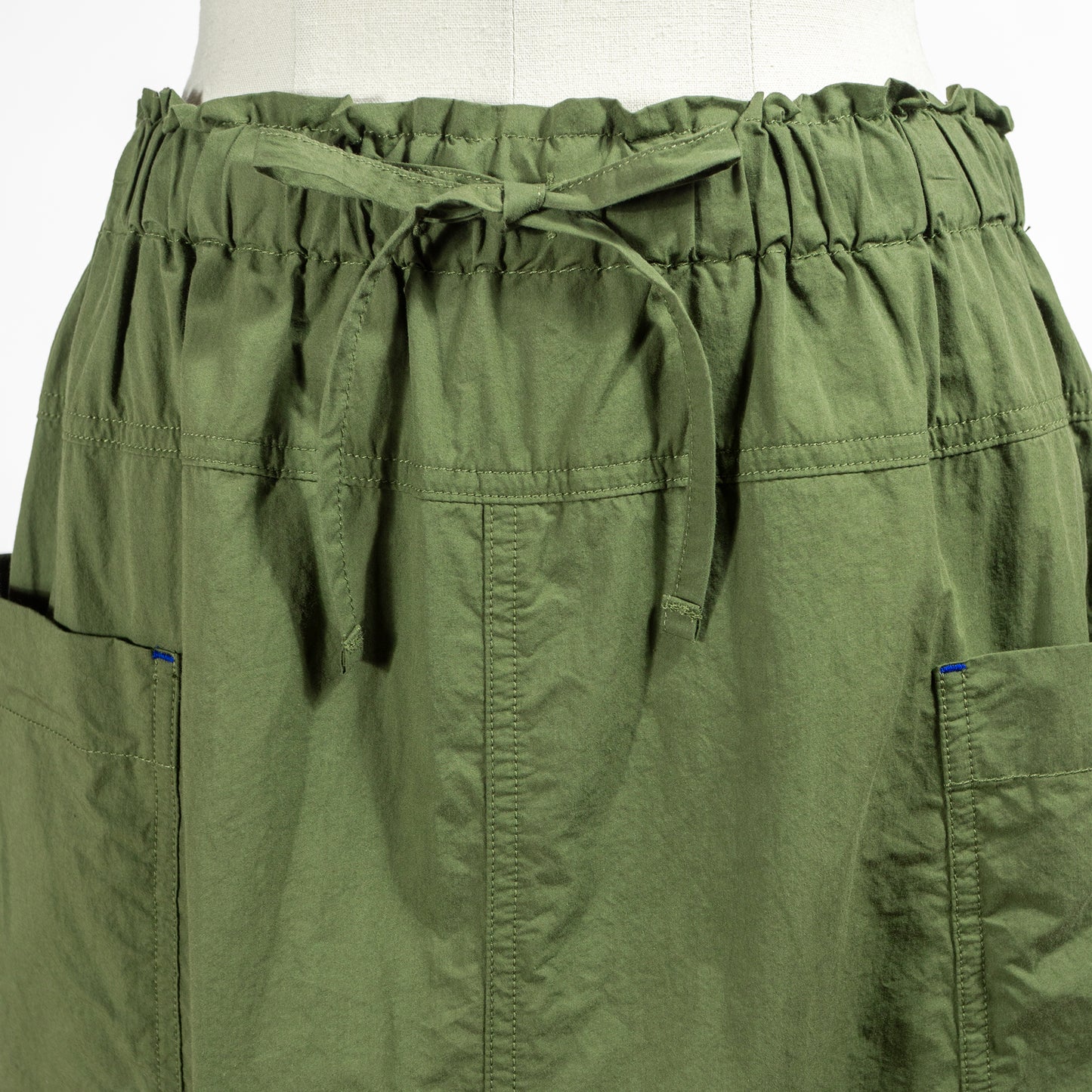 25SS NATURAL LAUNDRY 80ツイルファティーグスカート 7252S-003