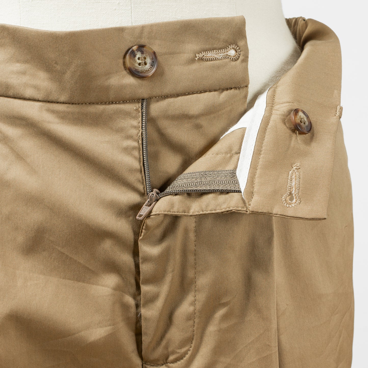25SS BONHEUR Ciolo/1404 センタープレステーパードパンツ