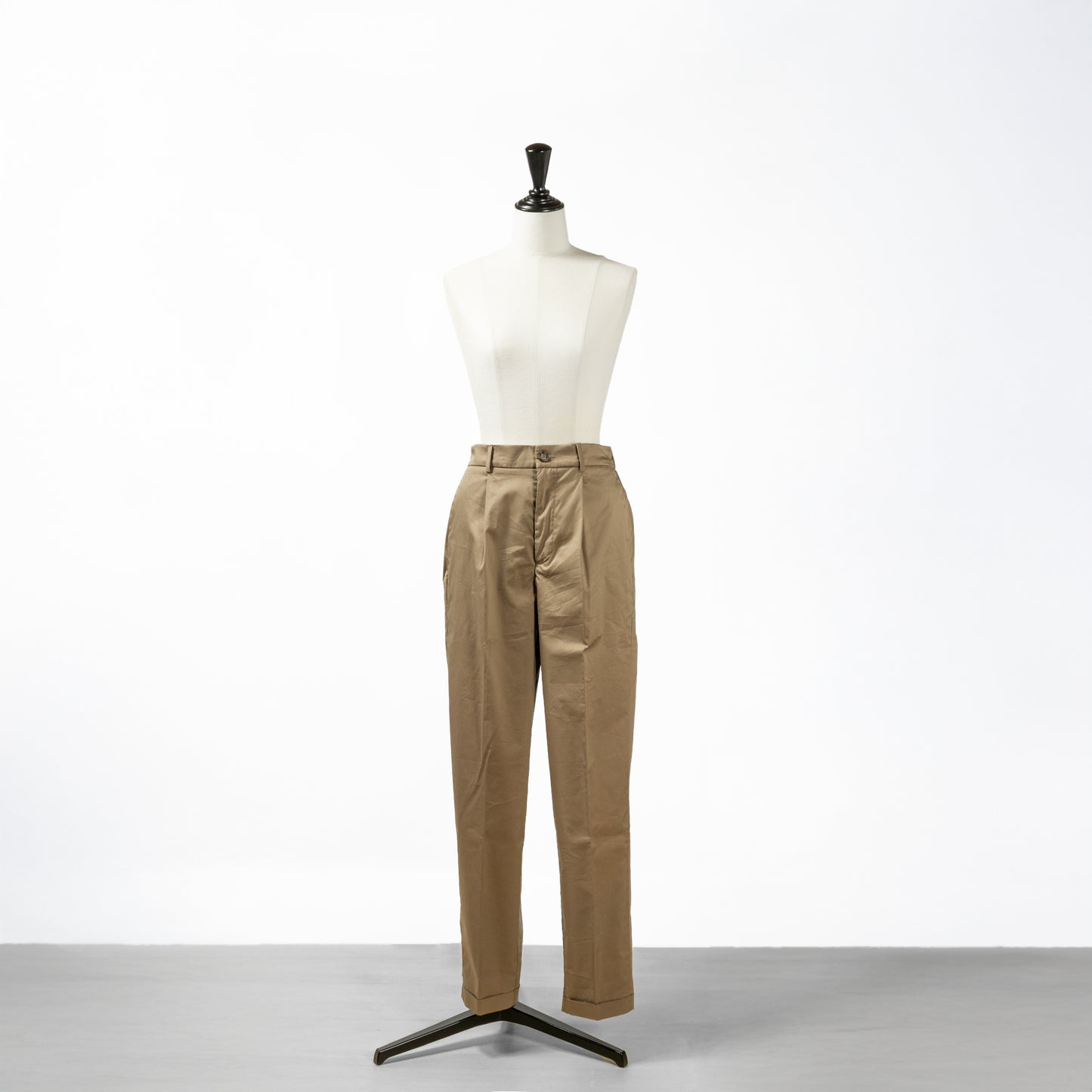 25SS BONHEUR Ciolo/1404 センタープレステーパードパンツ