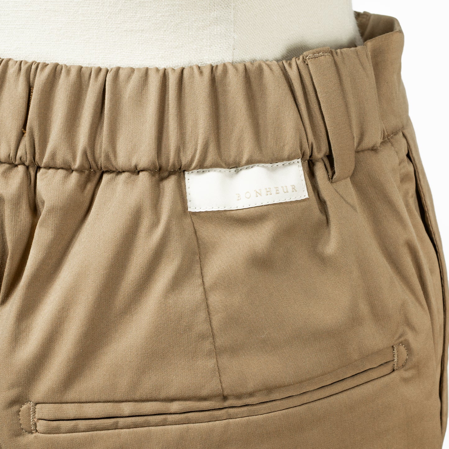 25SS BONHEUR Ciolo/1404 センタープレステーパードパンツ