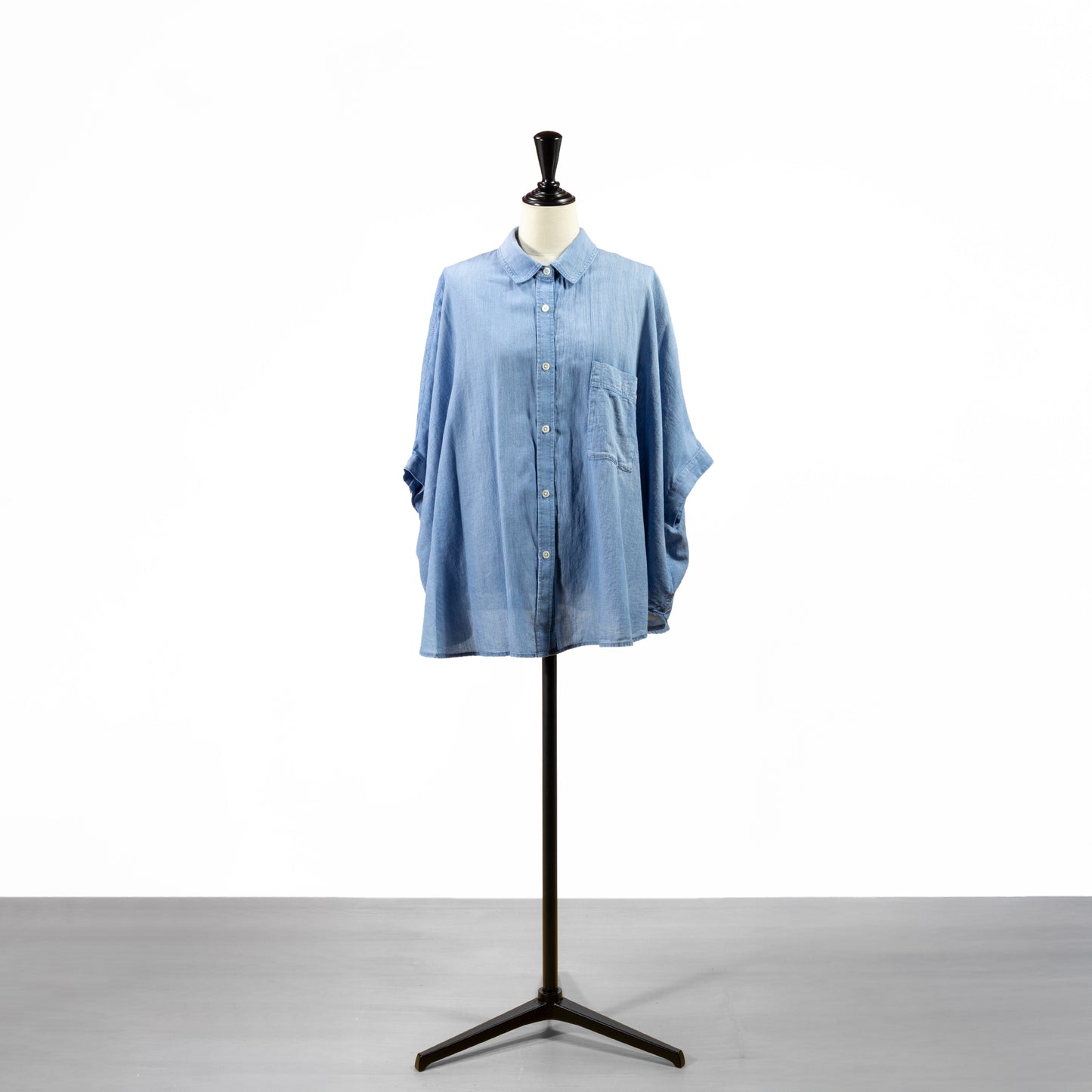 25SS PASSIONE シャンブレーワイドシャツ
