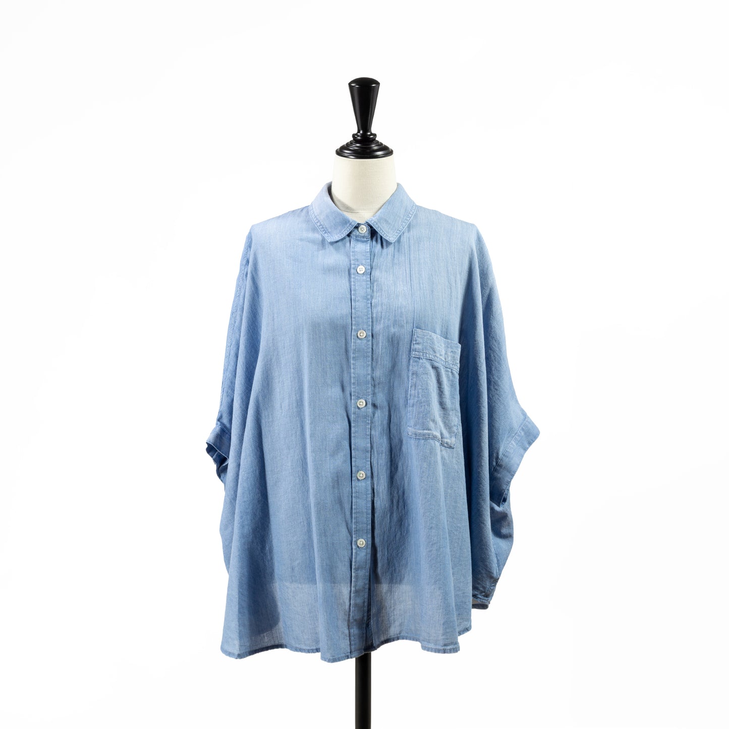 25SS PASSIONE シャンブレーワイドシャツ