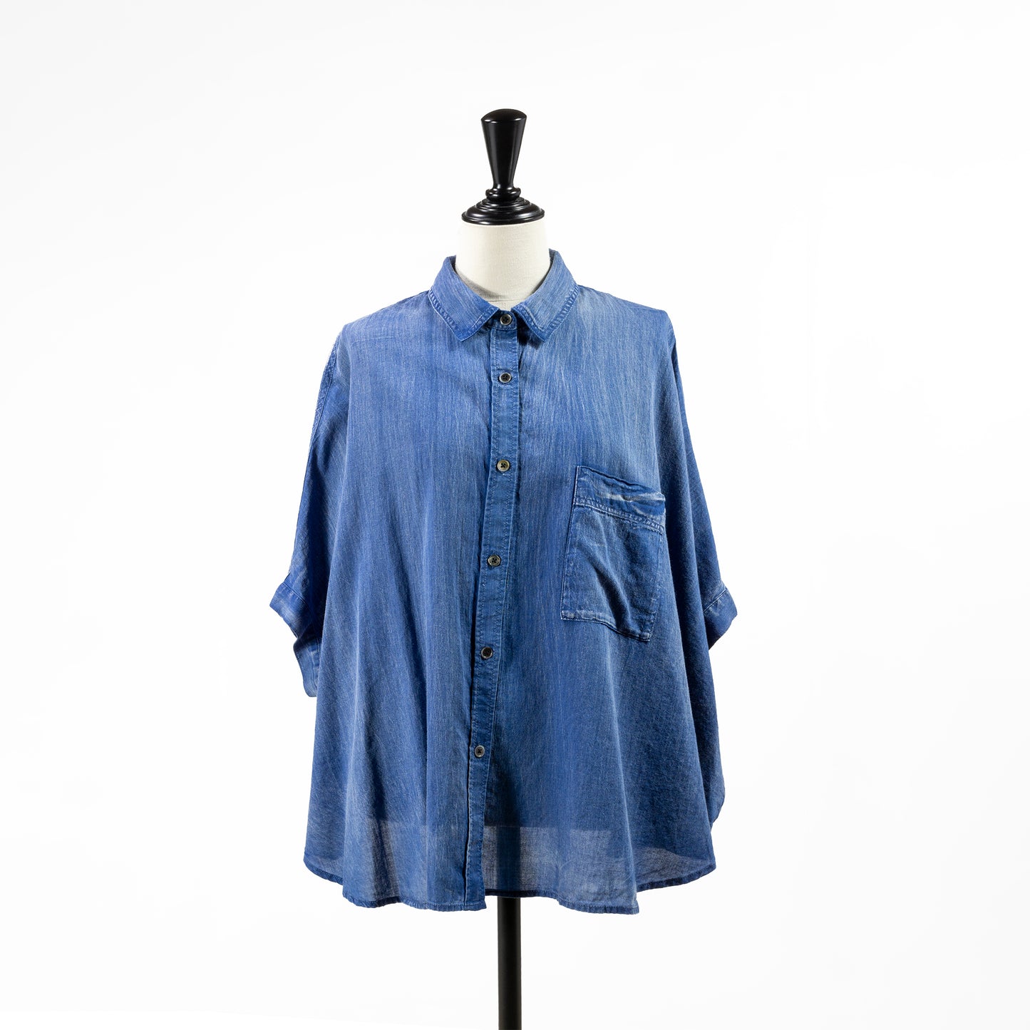25SS PASSIONE シャンブレーワイドシャツ
