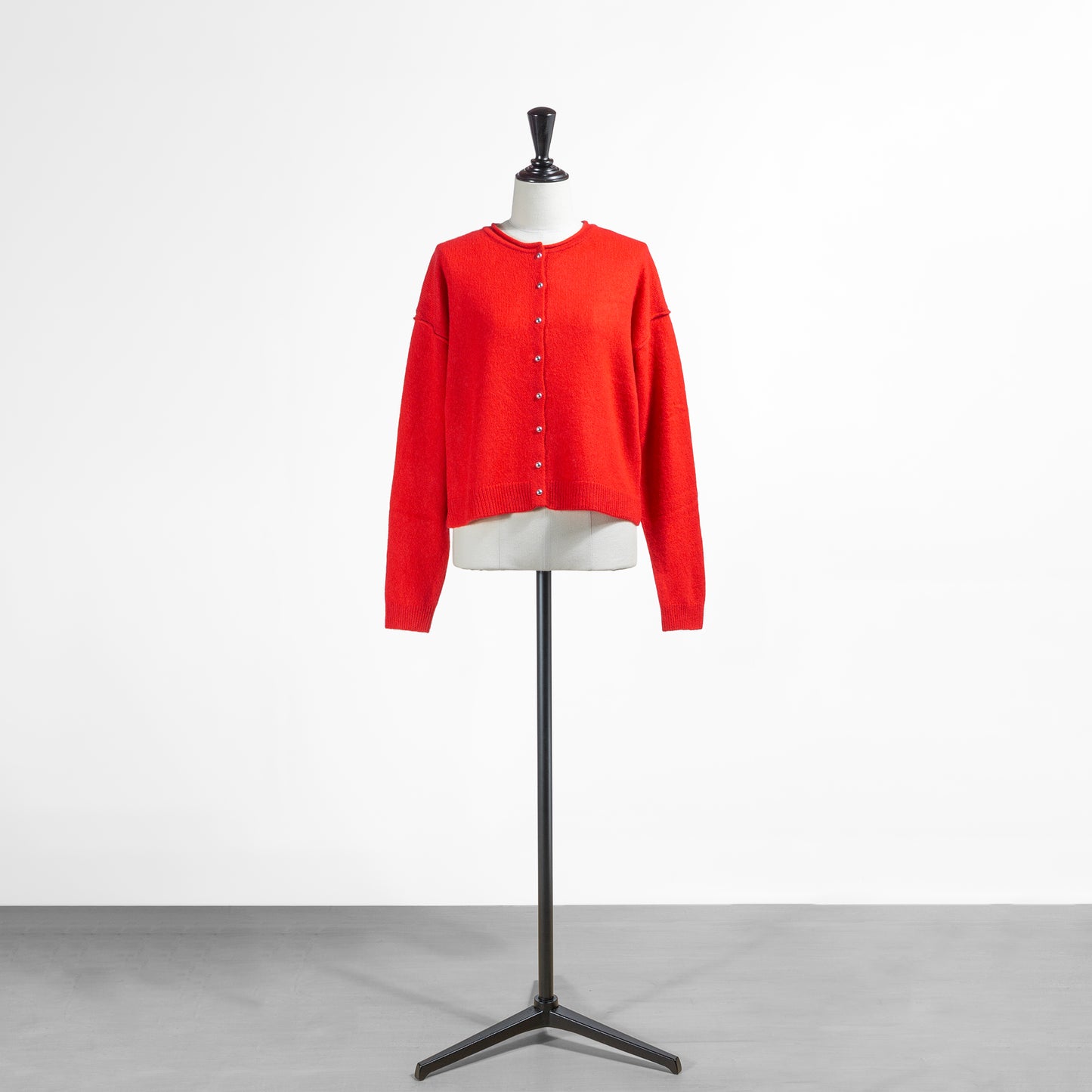 25AW PASSIONE クロップドカシミヤカーディガン 546945