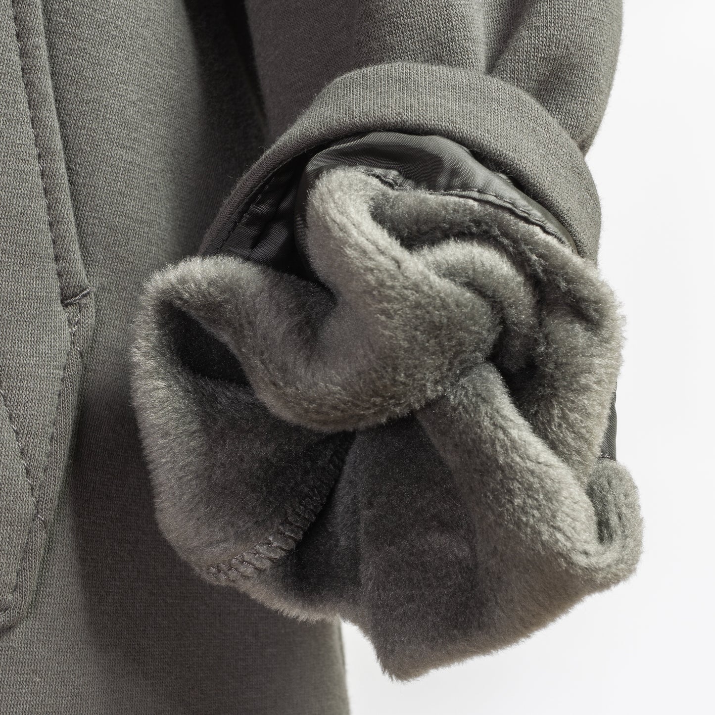 FONTANA GRANDE FLEECE LINING HOODIE COAT