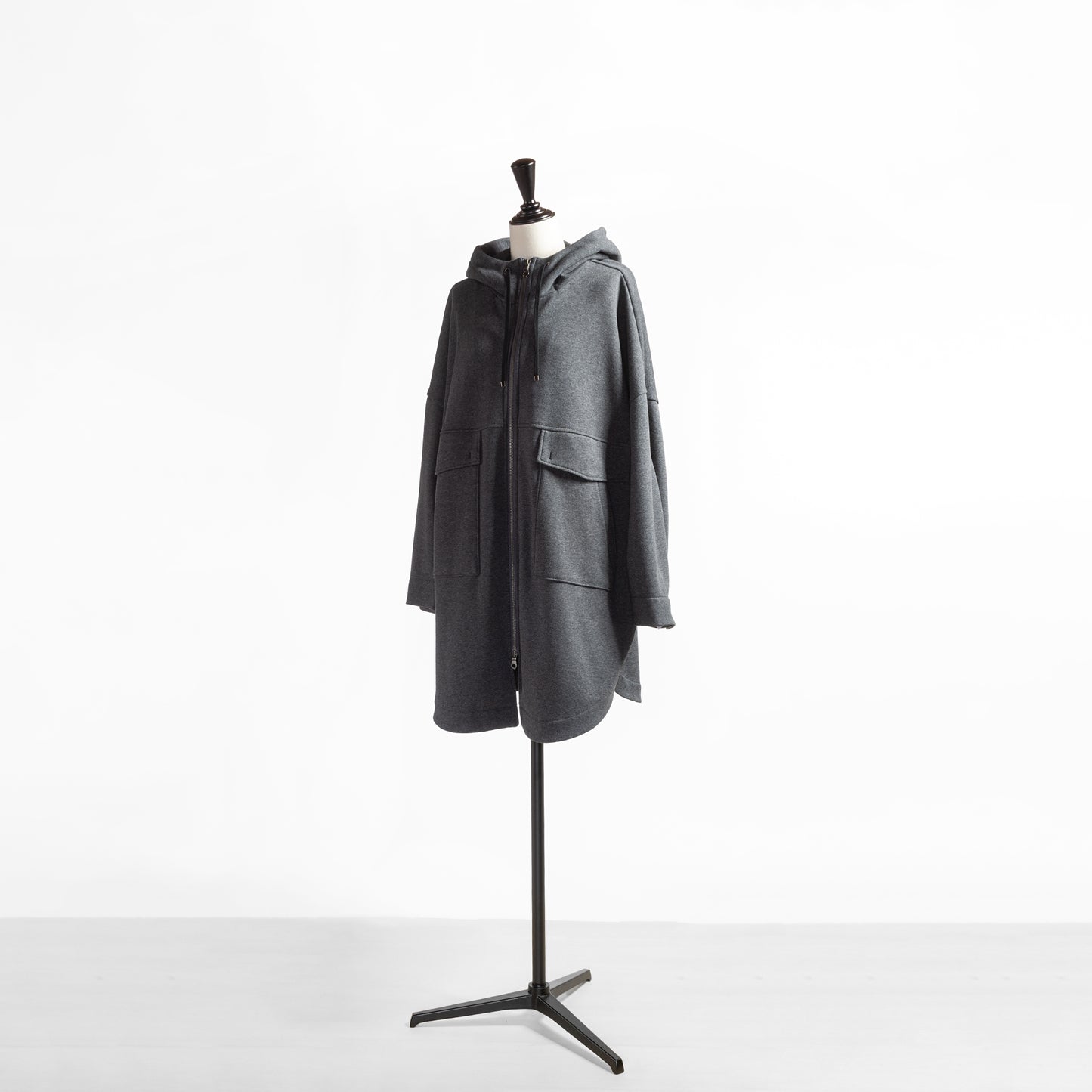 FONTANA GRANDE FLEECE LINING HOODIE COAT