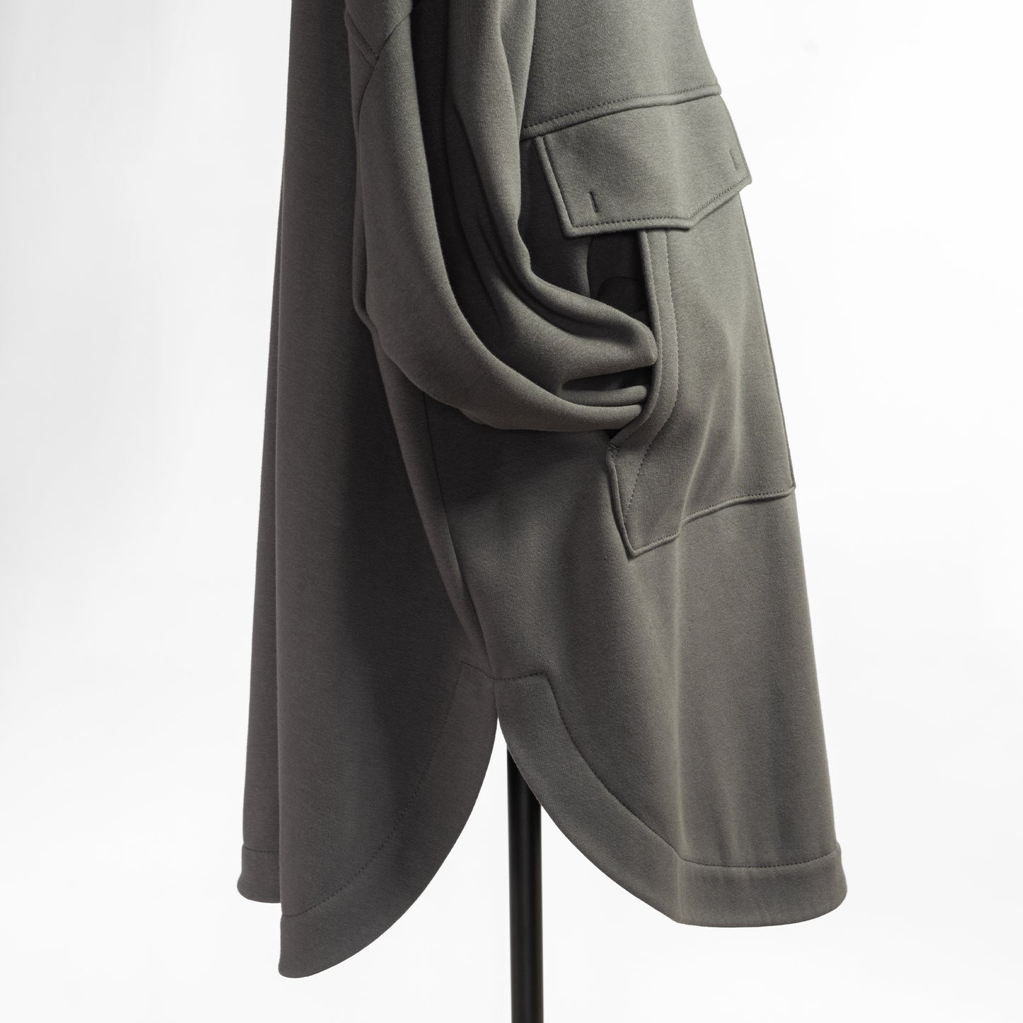 FONTANA GRANDE FLEECE LINING HOODIE COAT