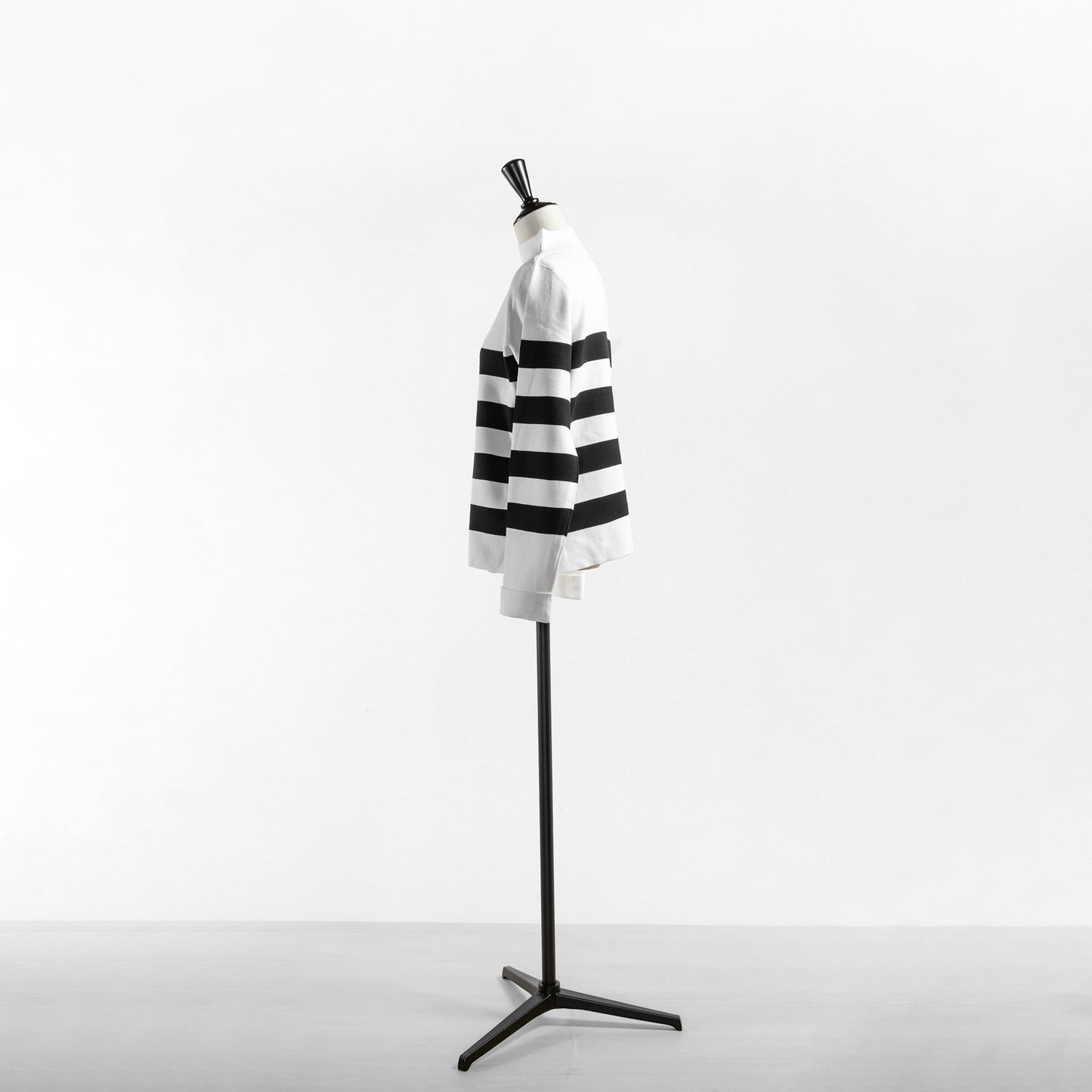 PASSIONE BOTTLE NECK BORDER KNIT
