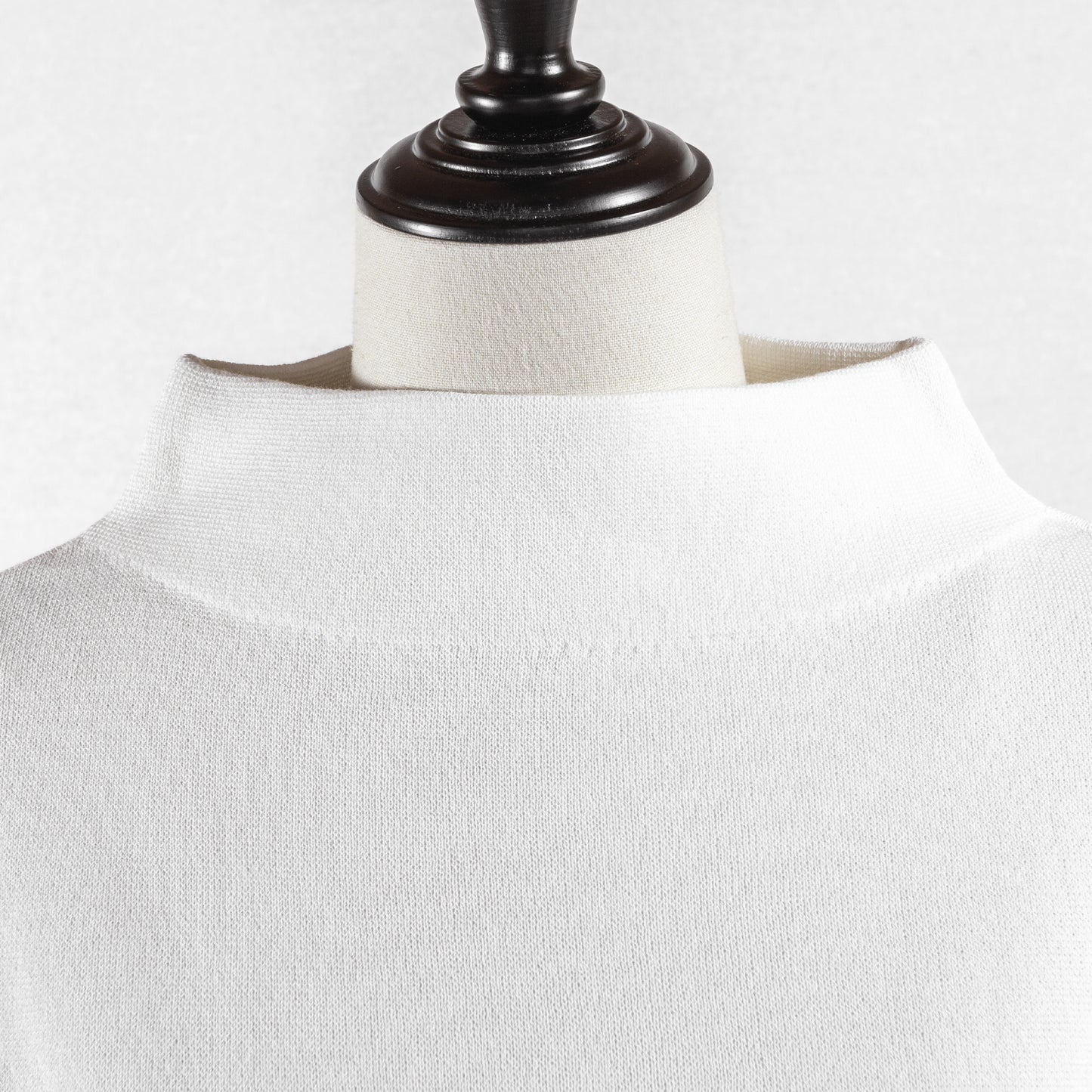 PASSIONE BOTTLE NECK BORDER KNIT