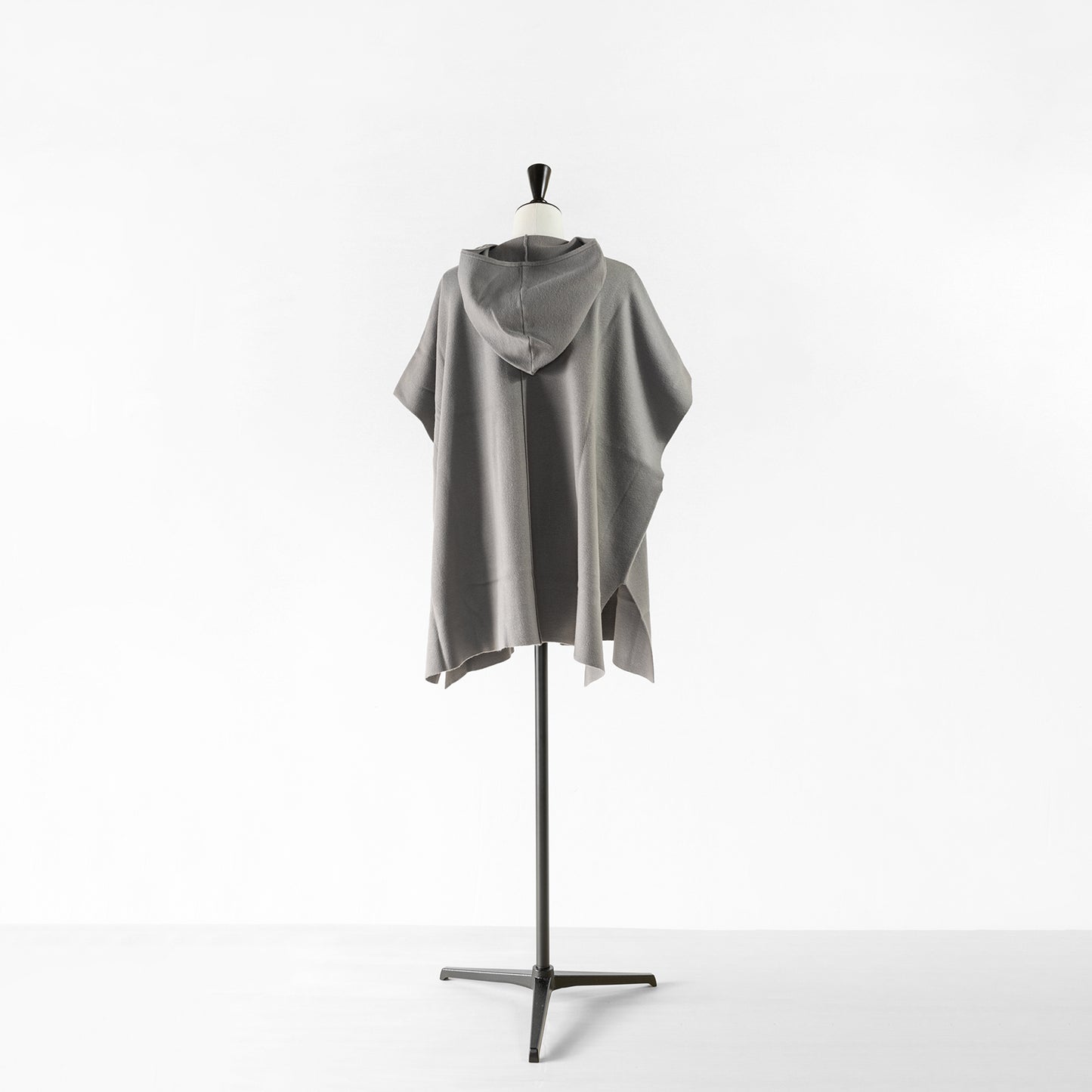 cafune MILANO RIB WIDE ZIP HOODIE
