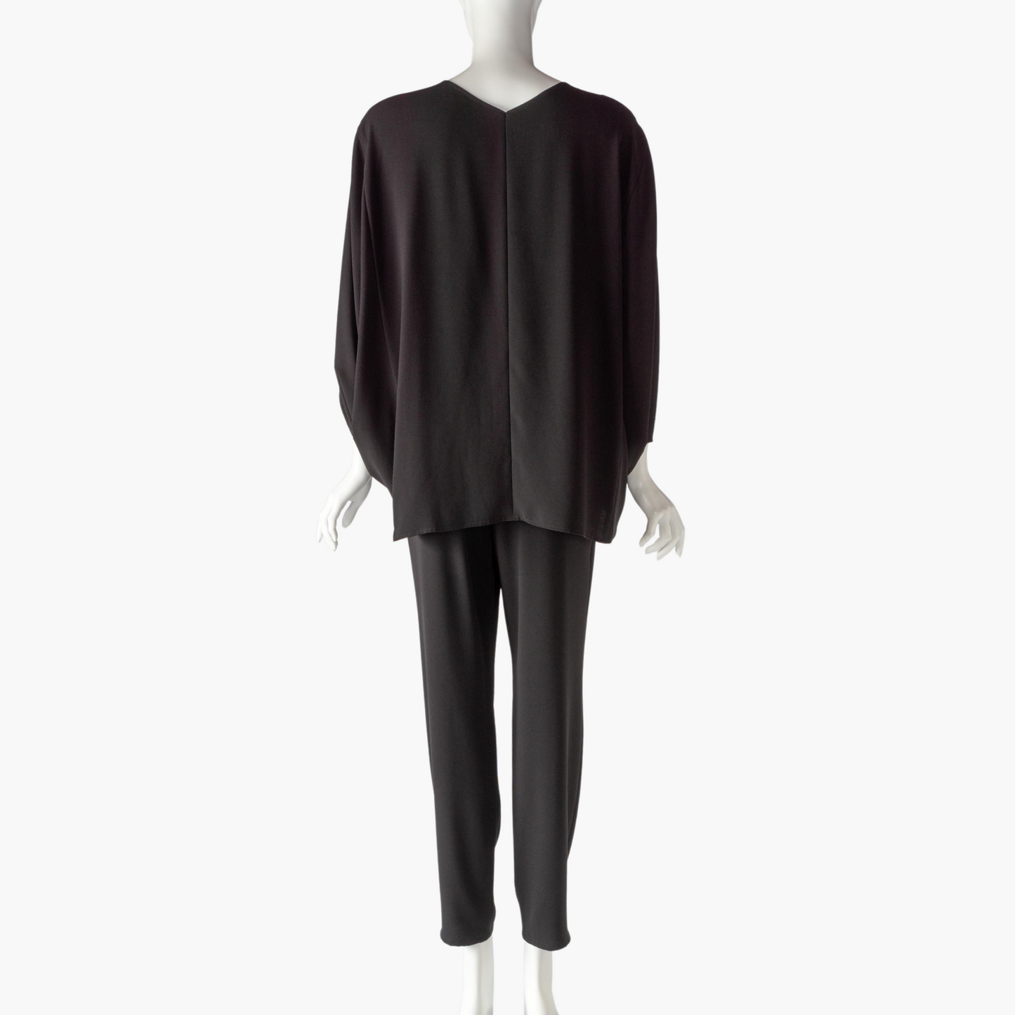 PASSIONE ARM SLIT BLOUSE + TUCK PANTS SET UP