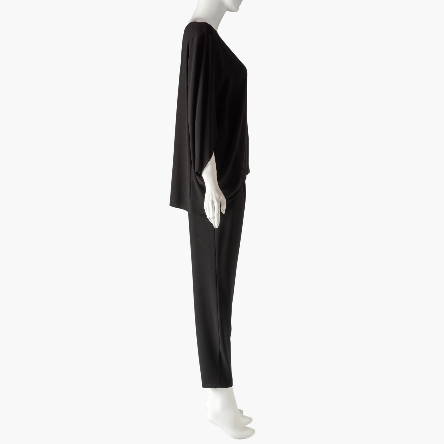 PASSIONE ARM SLIT BLOUSE + TUCK PANTS SET UP