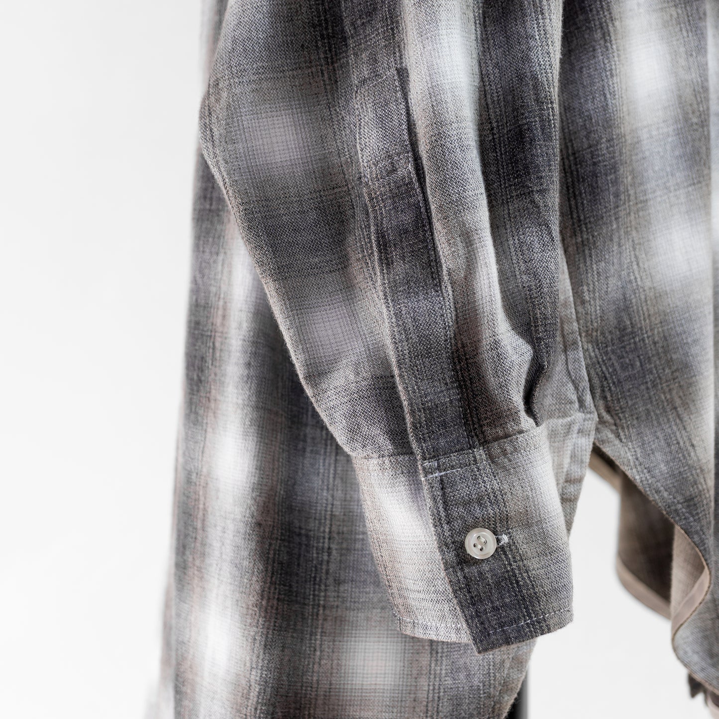 PASSIONE CHECK WIDE FLANNEL SHIRT