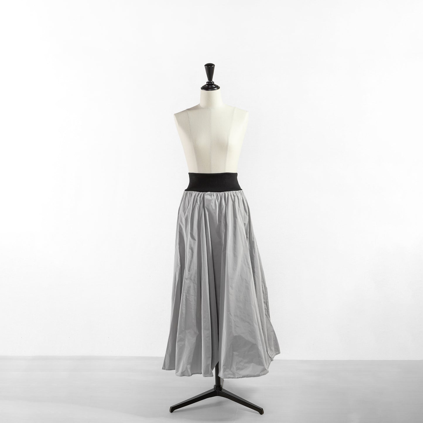 PASSIONE WAIST RIB CIRCULAR SKIRT