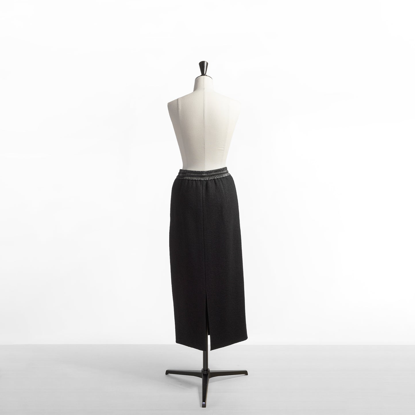 PASSIONE FELT WOOL PENCIL SKIRT