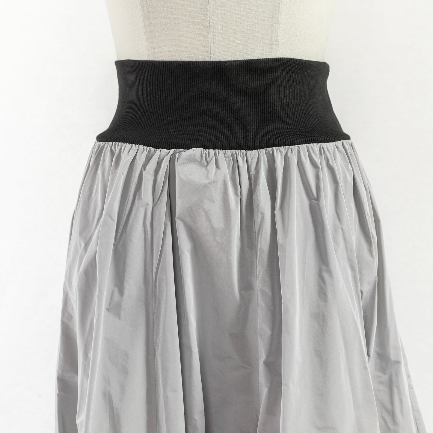 PASSIONE WAIST RIB CIRCULAR SKIRT