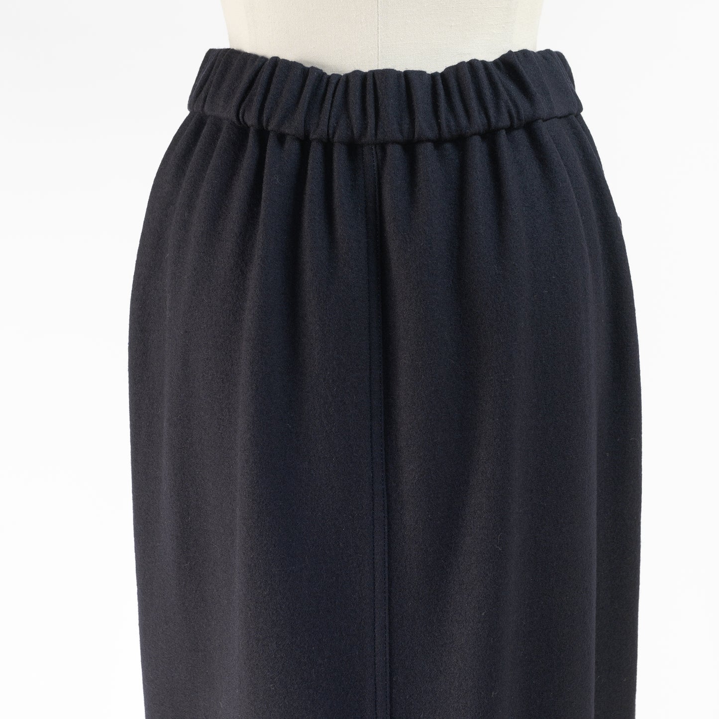FONTANA GRANDE WOOL STRAIGHT SKIRT
