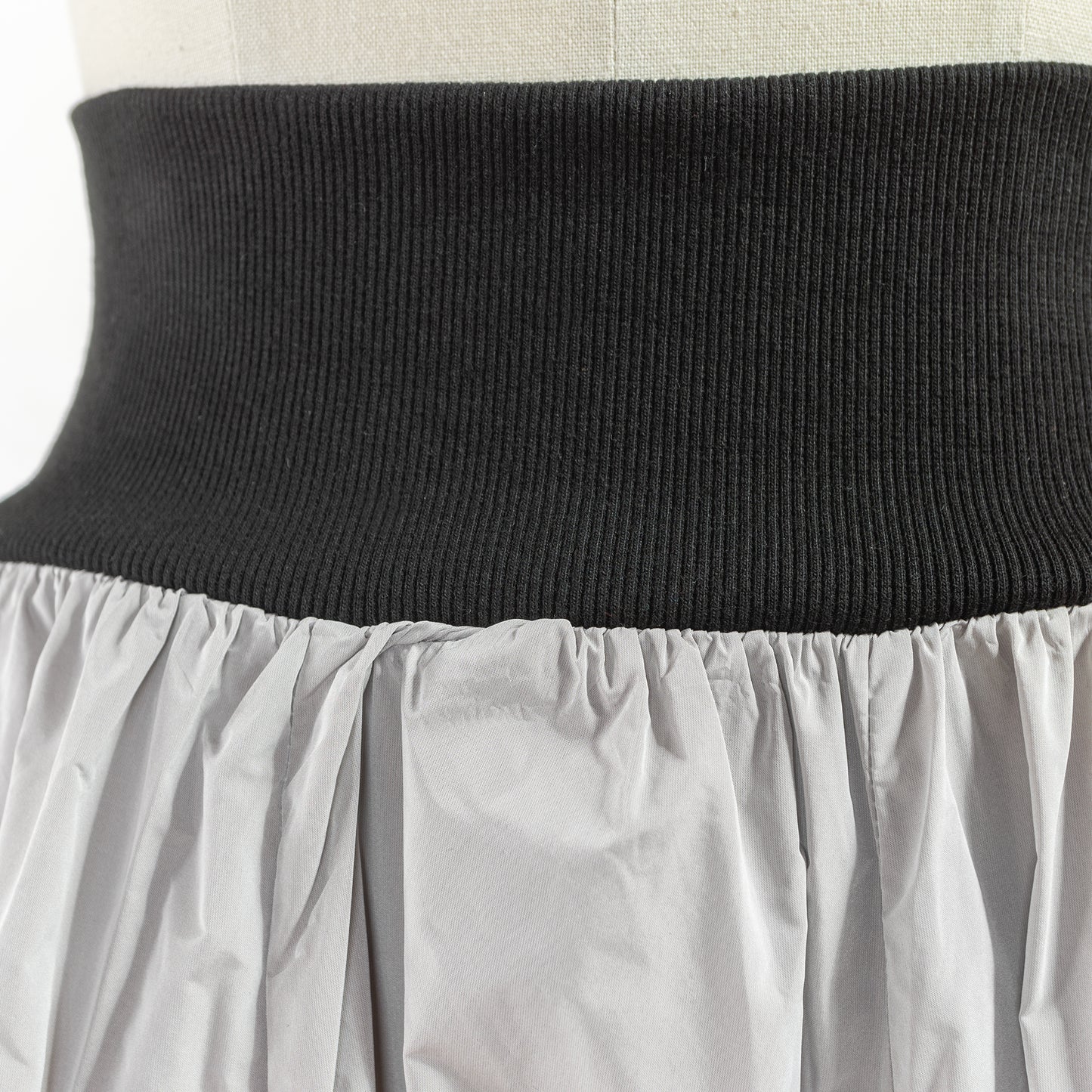 PASSIONE WAIST RIB CIRCULAR SKIRT