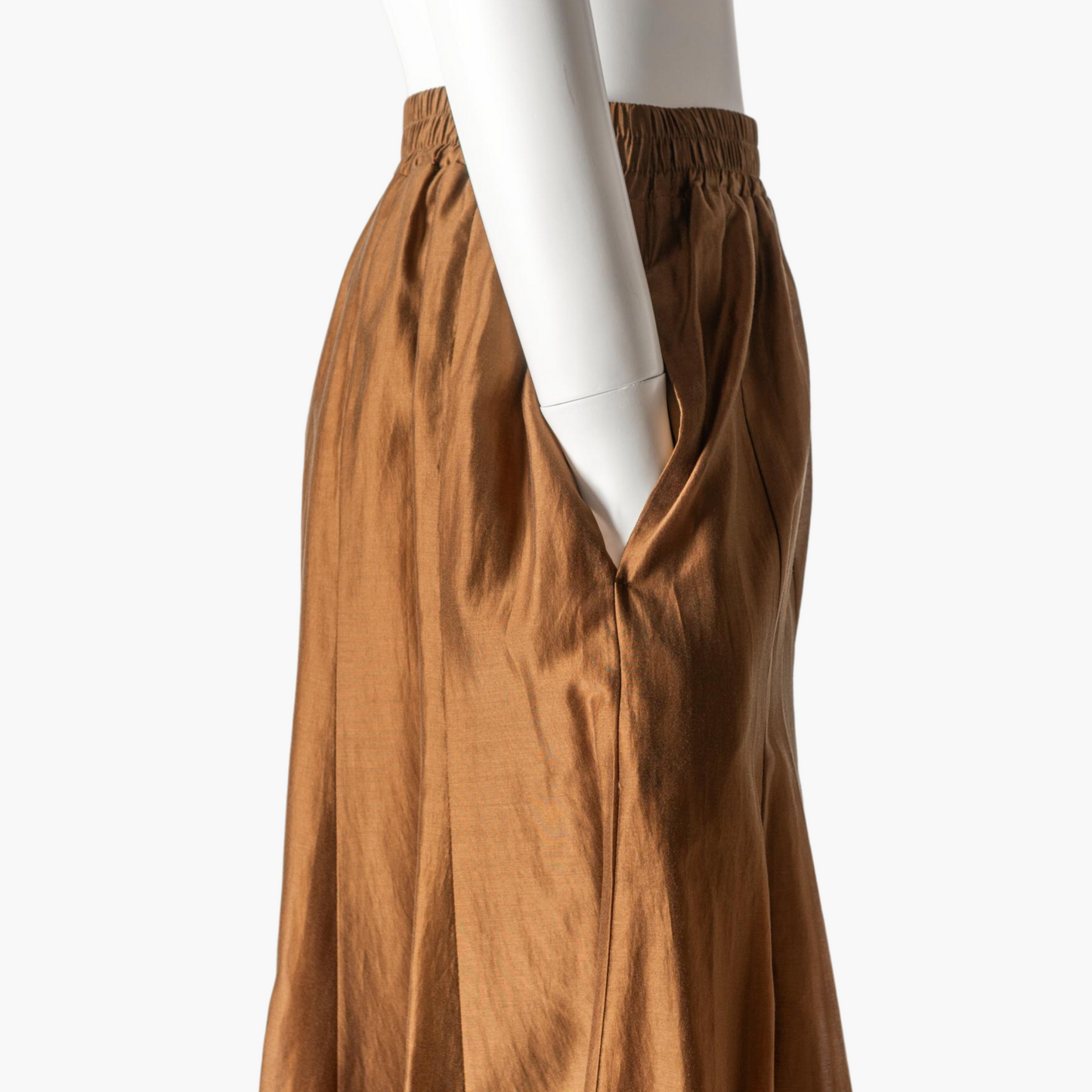 PASSIONE GATHERD FLARE SKIRT