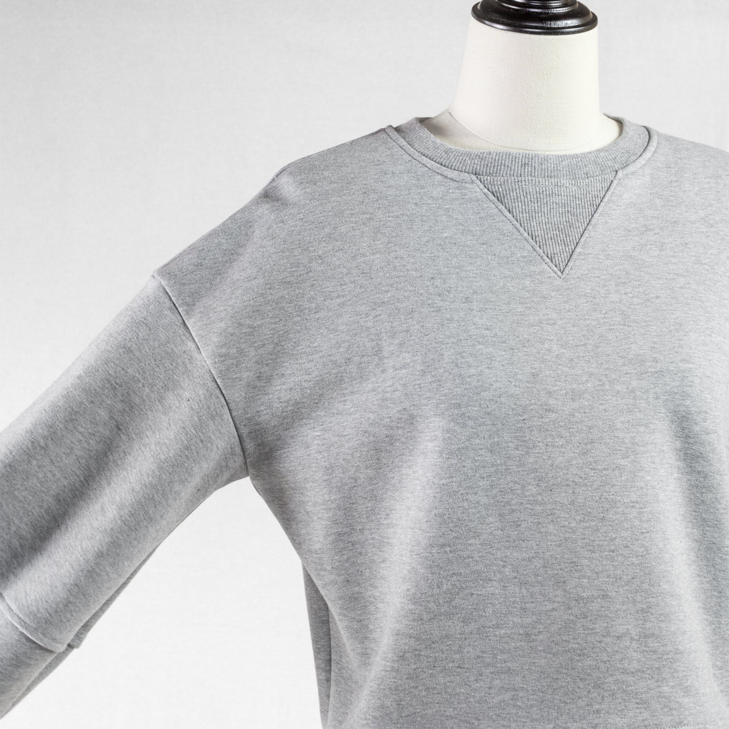 PASSIONE CROPPED SWEAT TOP