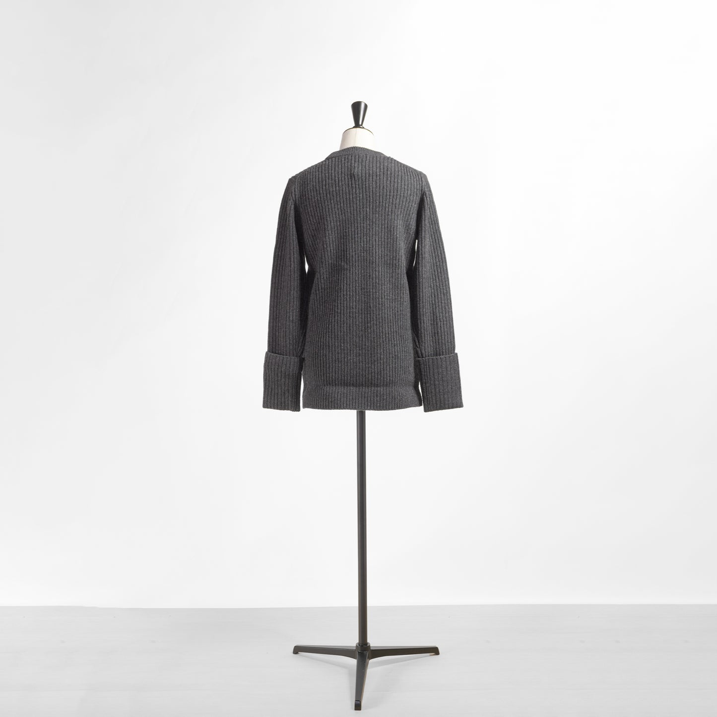 SACRA BOILED LAMBWOOL RIB TOP