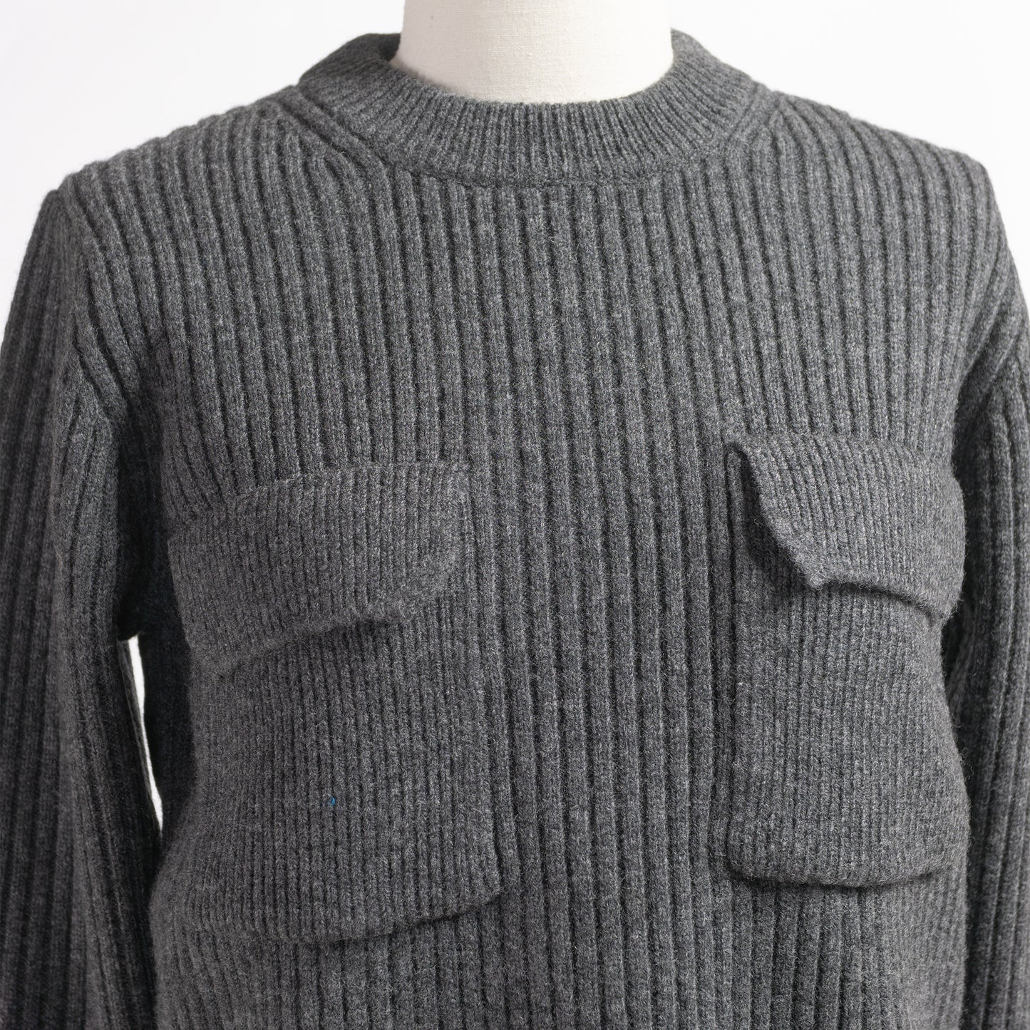 SACRA BOILED LAMBWOOL RIB TOP