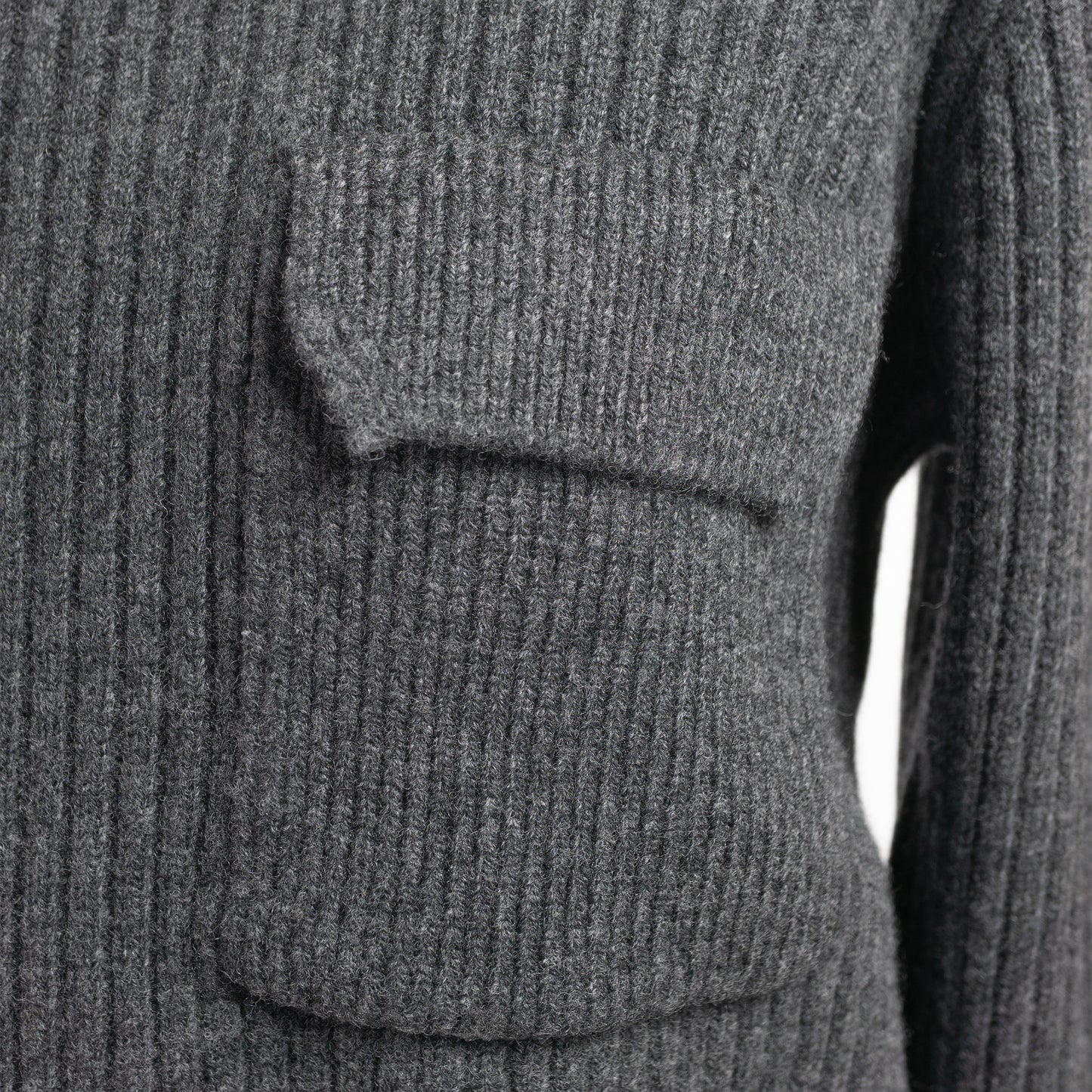 SACRA BOILED LAMBWOOL RIB TOP