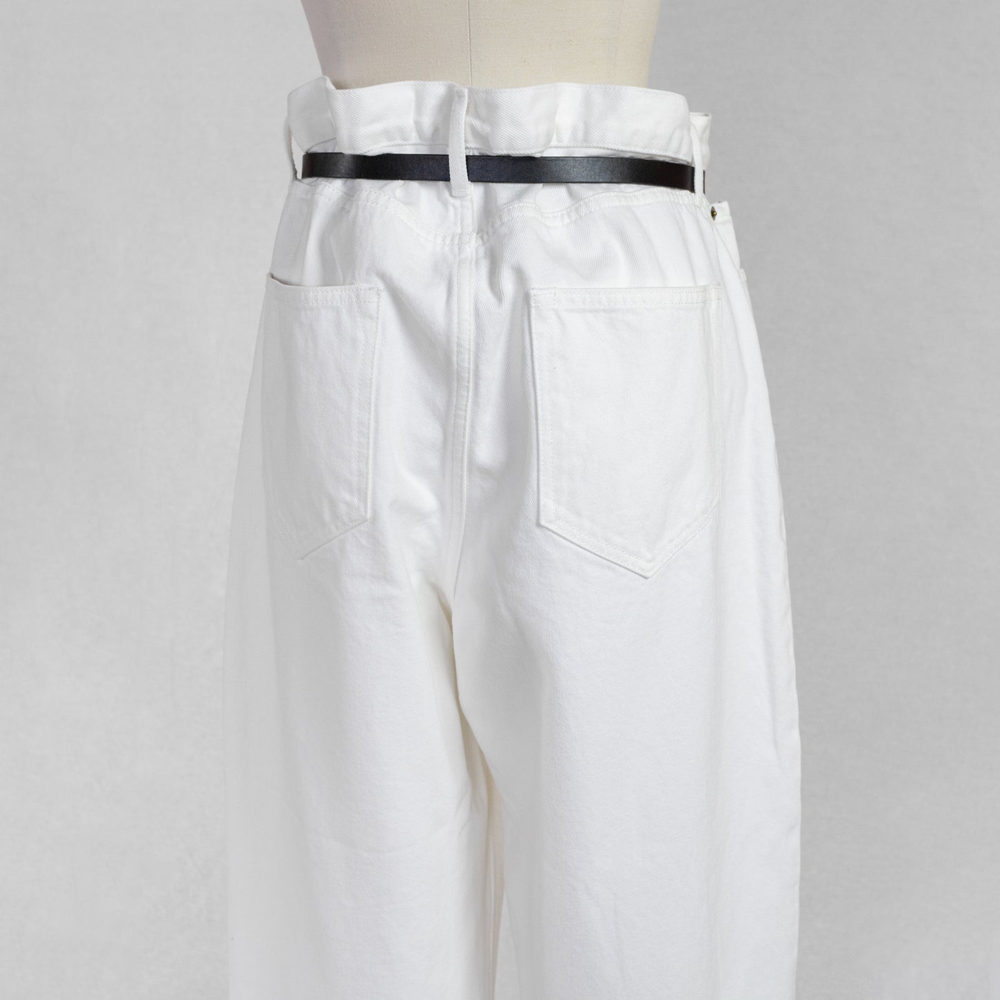 SACRA VINTAGE WHITE DENIM PANTS