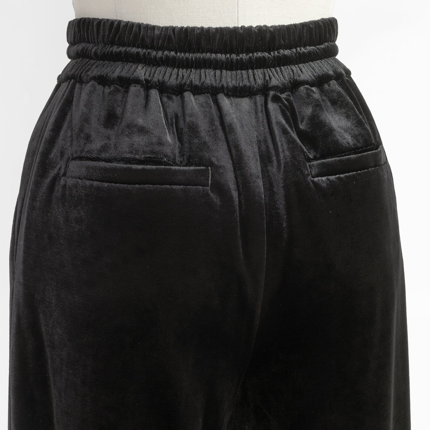 SACRA TRIACETATE VELOUR PANTS