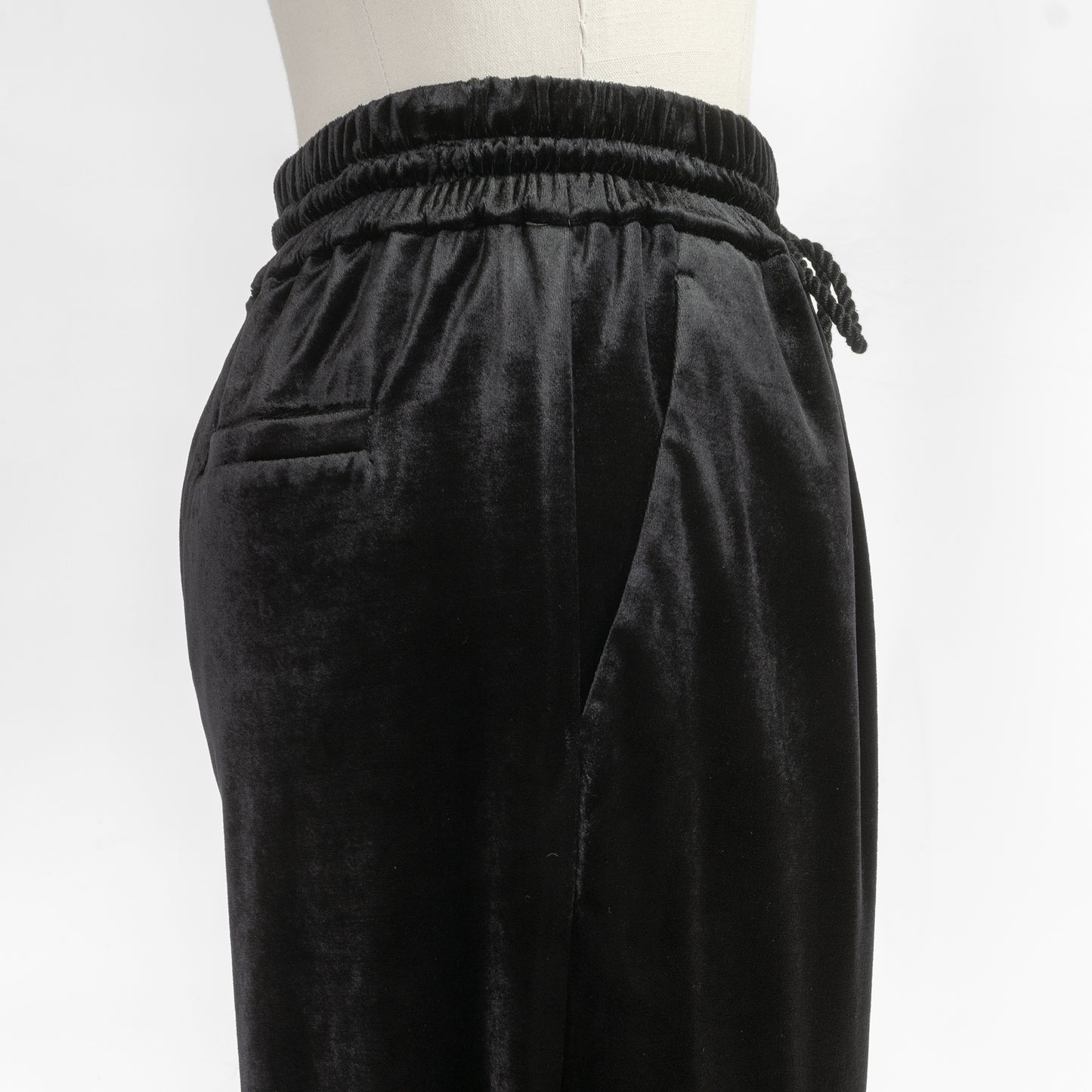 SACRA TRIACETATE VELOUR PANTS