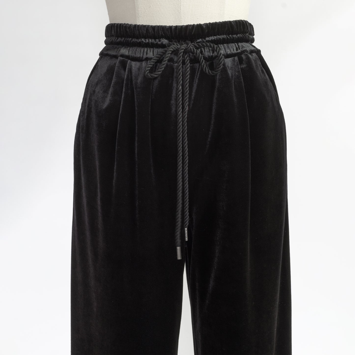 SACRA TRIACETATE VELOUR PANTS