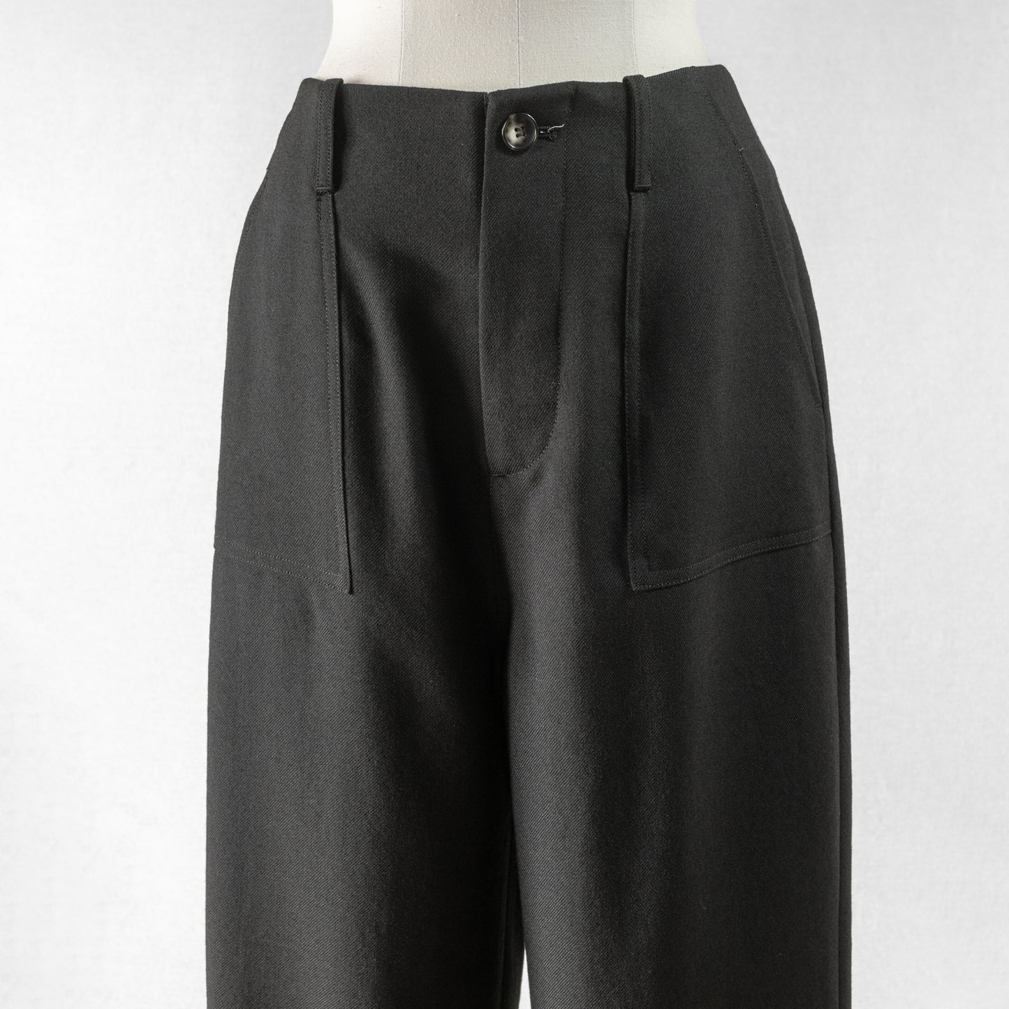 SACRA HIGH COUNT WOOL TWILL PANTS