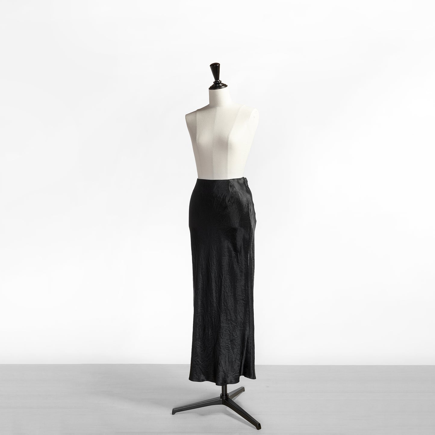 SACRA ACETATE SATIN SKIRT