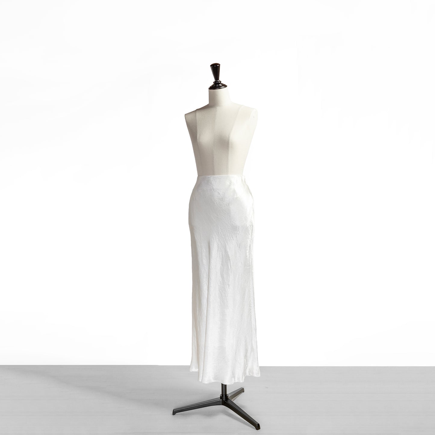 SACRA ACETATE SATIN SKIRT