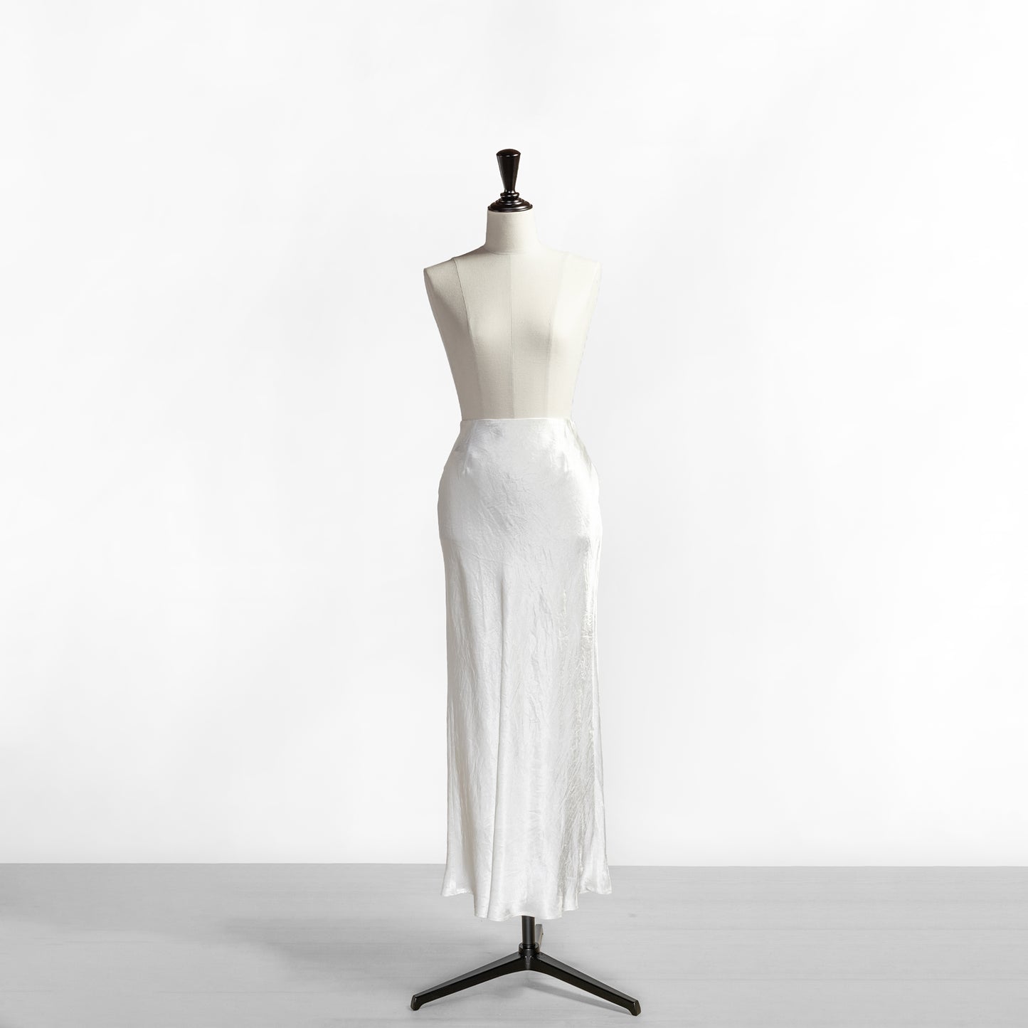 SACRA ACETATE SATIN SKIRT
