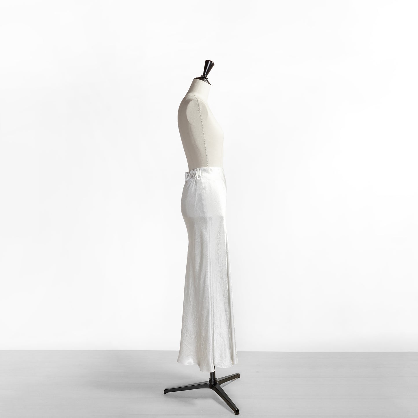 SACRA ACETATE SATIN SKIRT