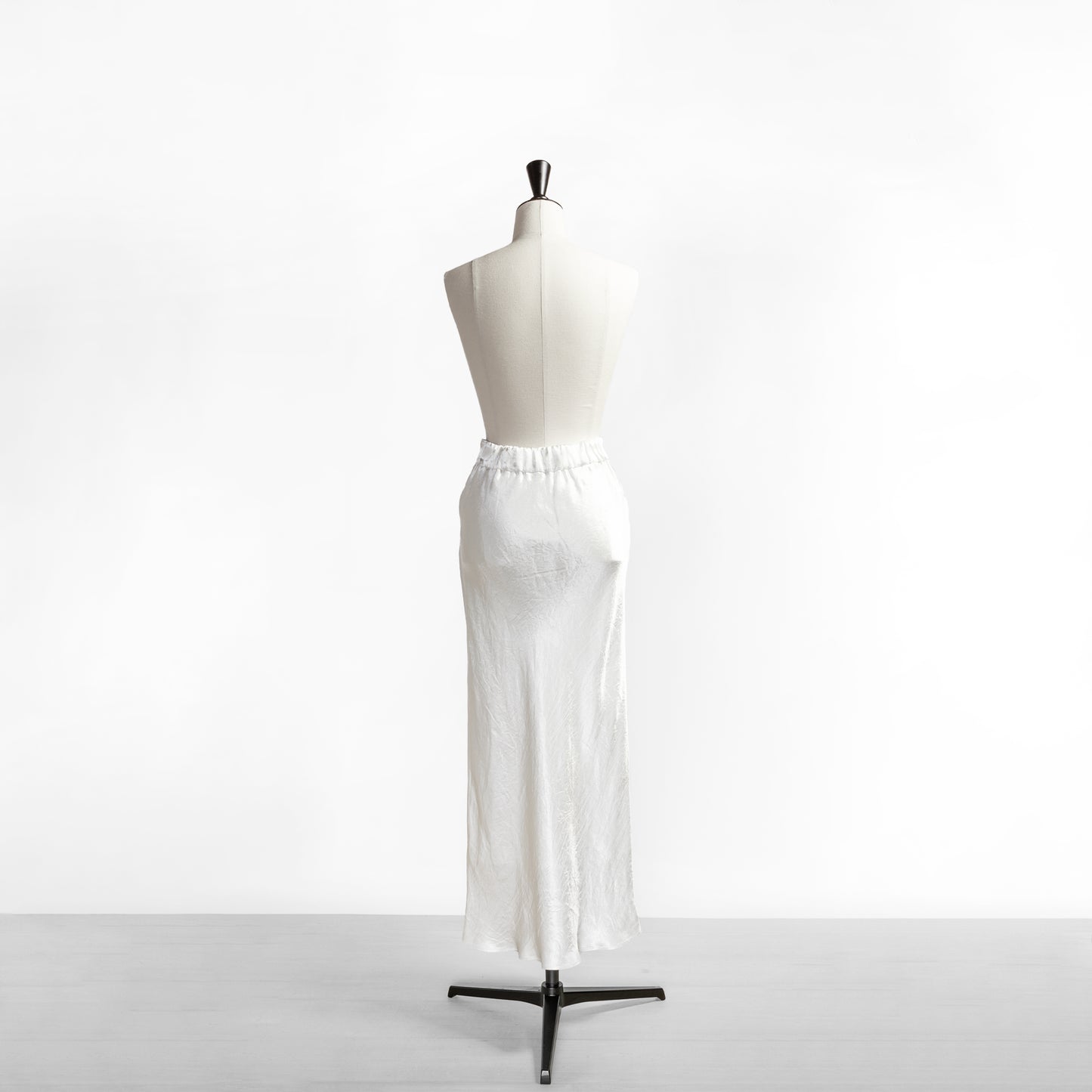 SACRA ACETATE SATIN SKIRT