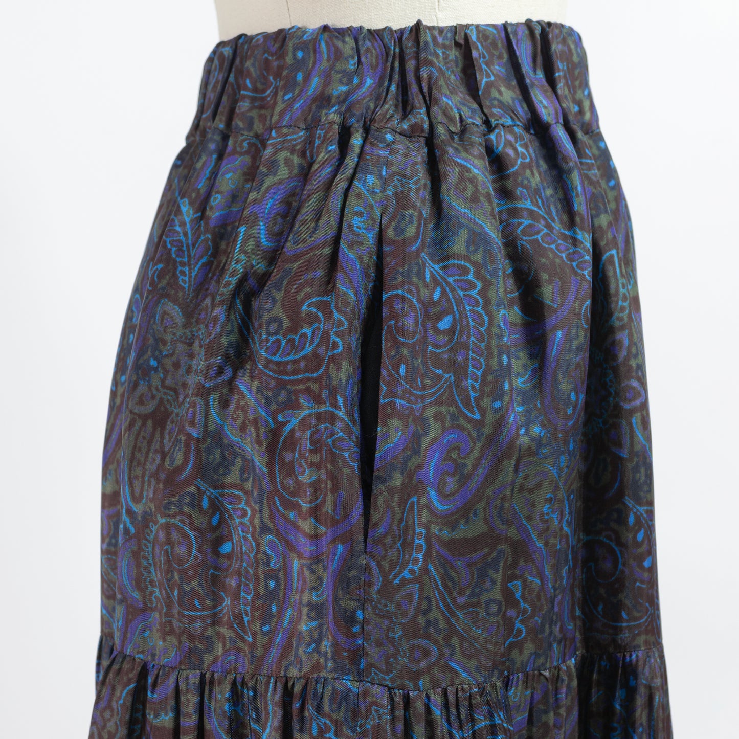 SACRA BLURRED PAISLEY SKIRT