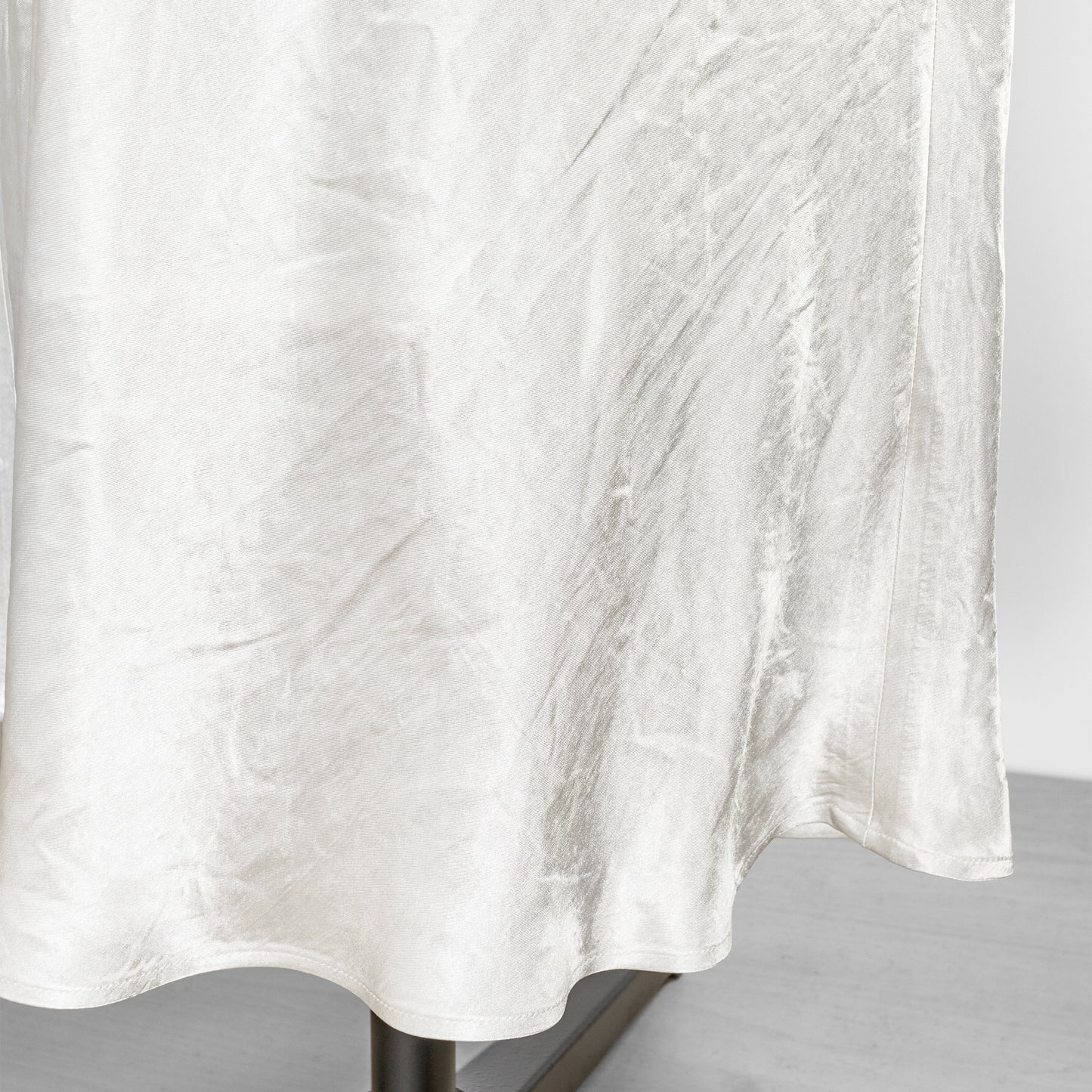 SACRA ACETATE SATIN SKIRT