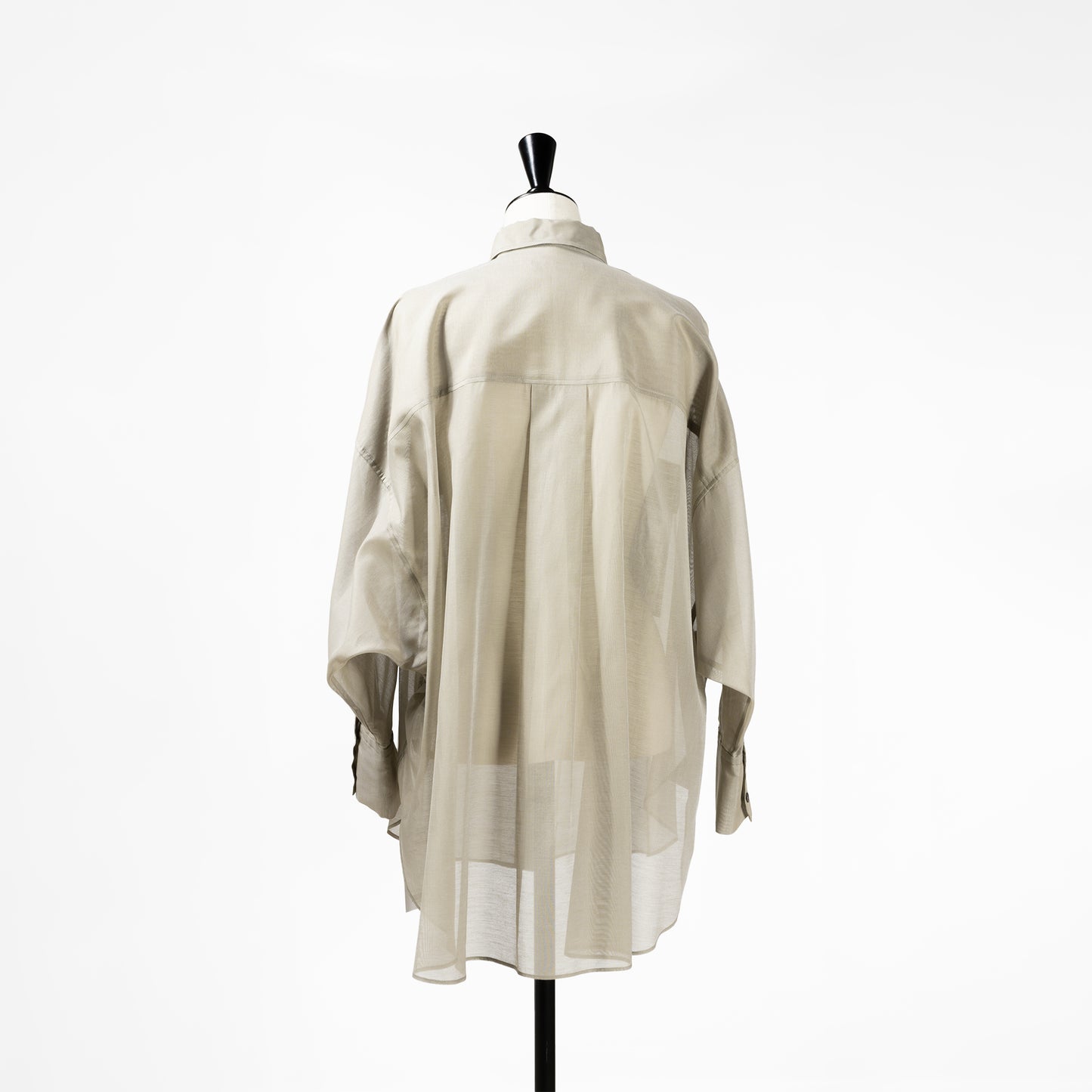 25SS SACRA プレミアムシルクコットンシャツ