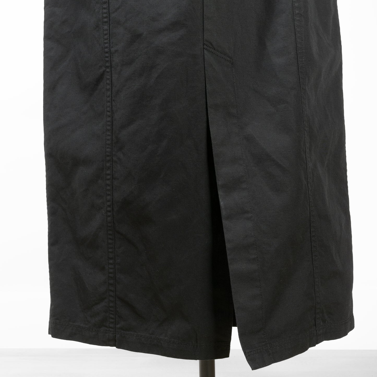 25SS SACRA コットンリネンギャバジンバイオフィニッシュワンピース