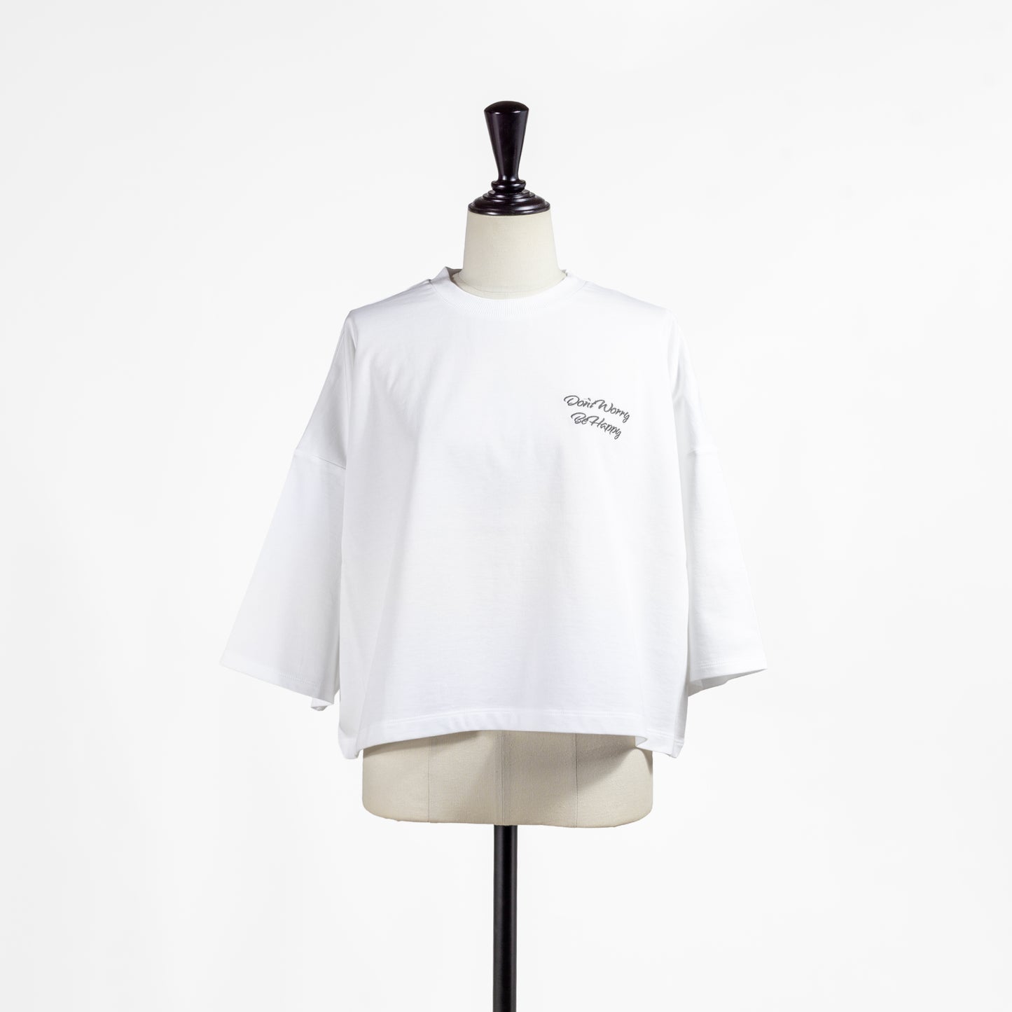25AW SACRA エクストラファイン フリース クロップド ロゴトップ 125554091