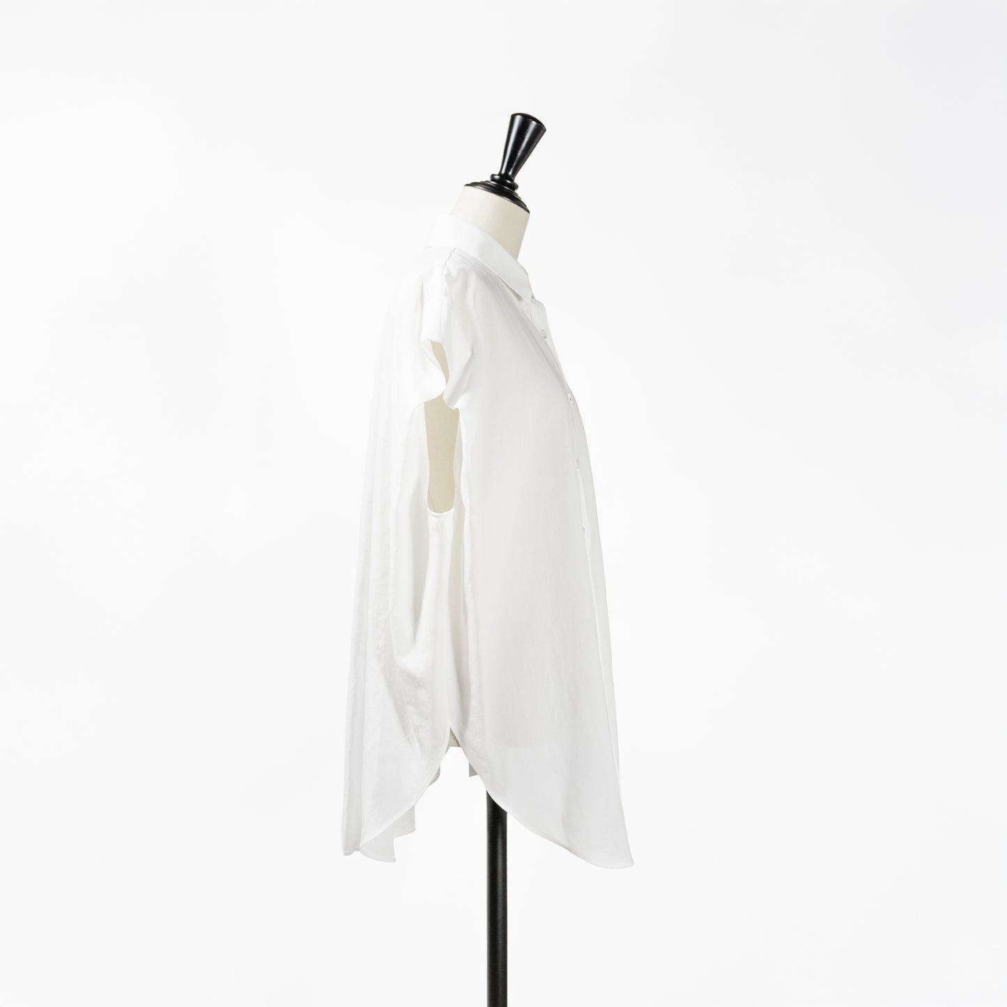 25SS SACRA シュリンクギャバジンシャツ