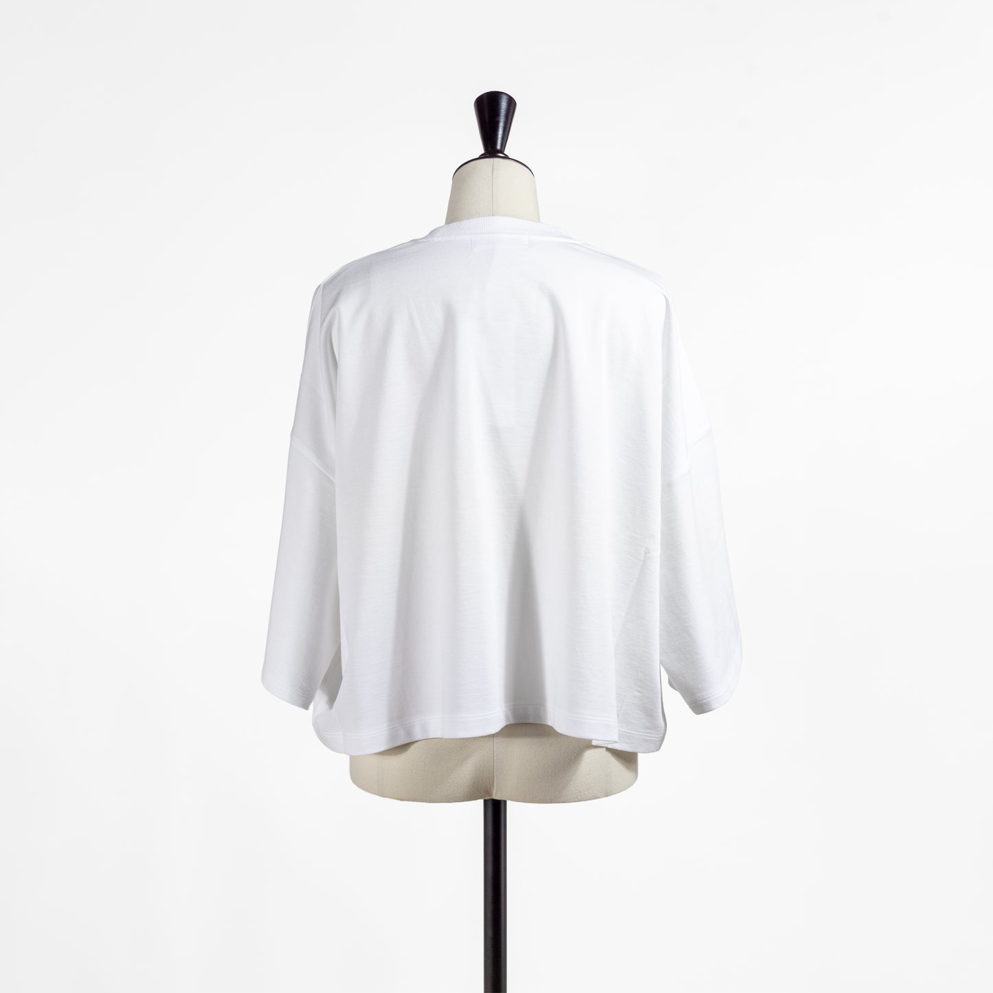 25AW SACRA エクストラファイン フリース クロップド ロゴトップ 125554091
