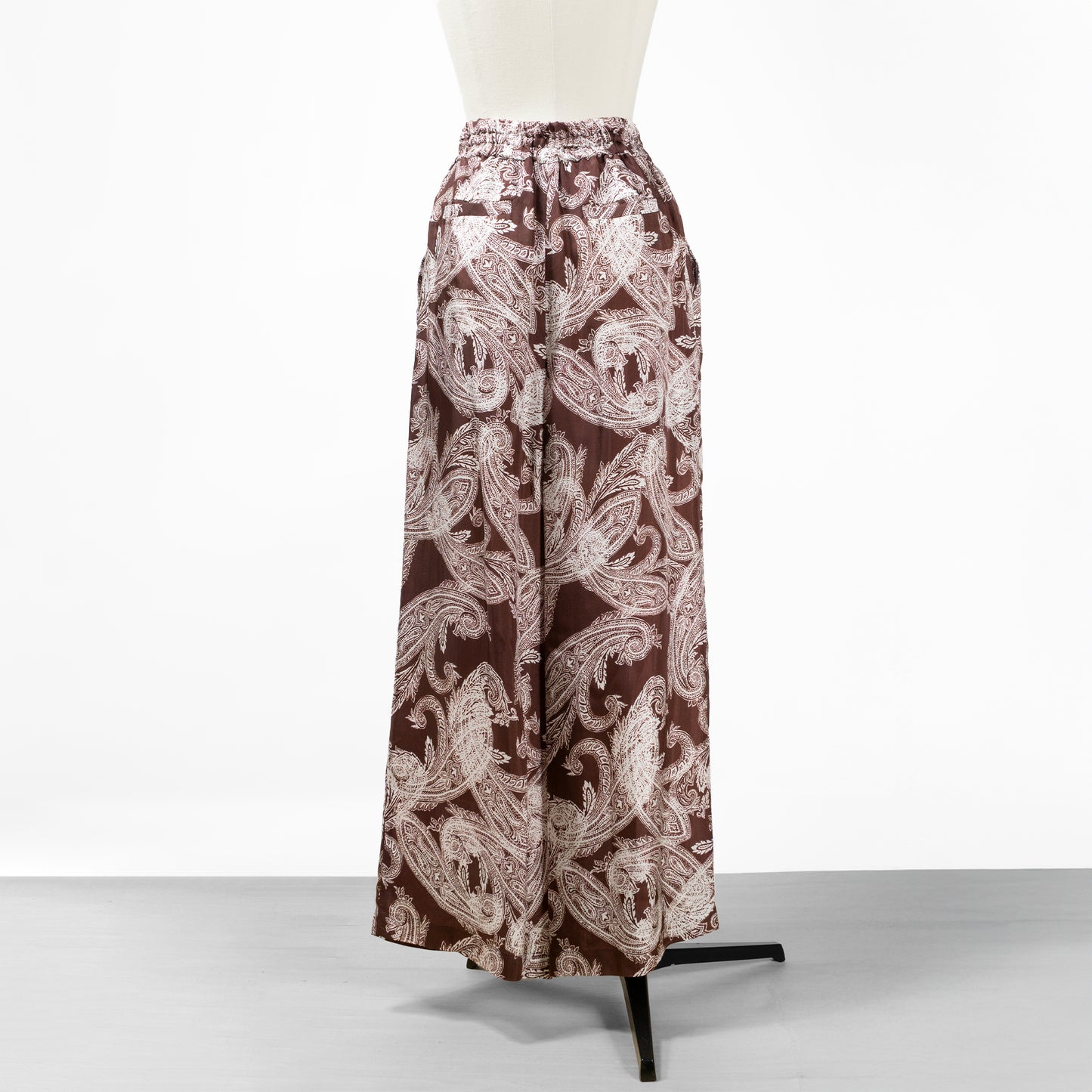 25SS SACRA オーバーラップペイズリーパンツ
