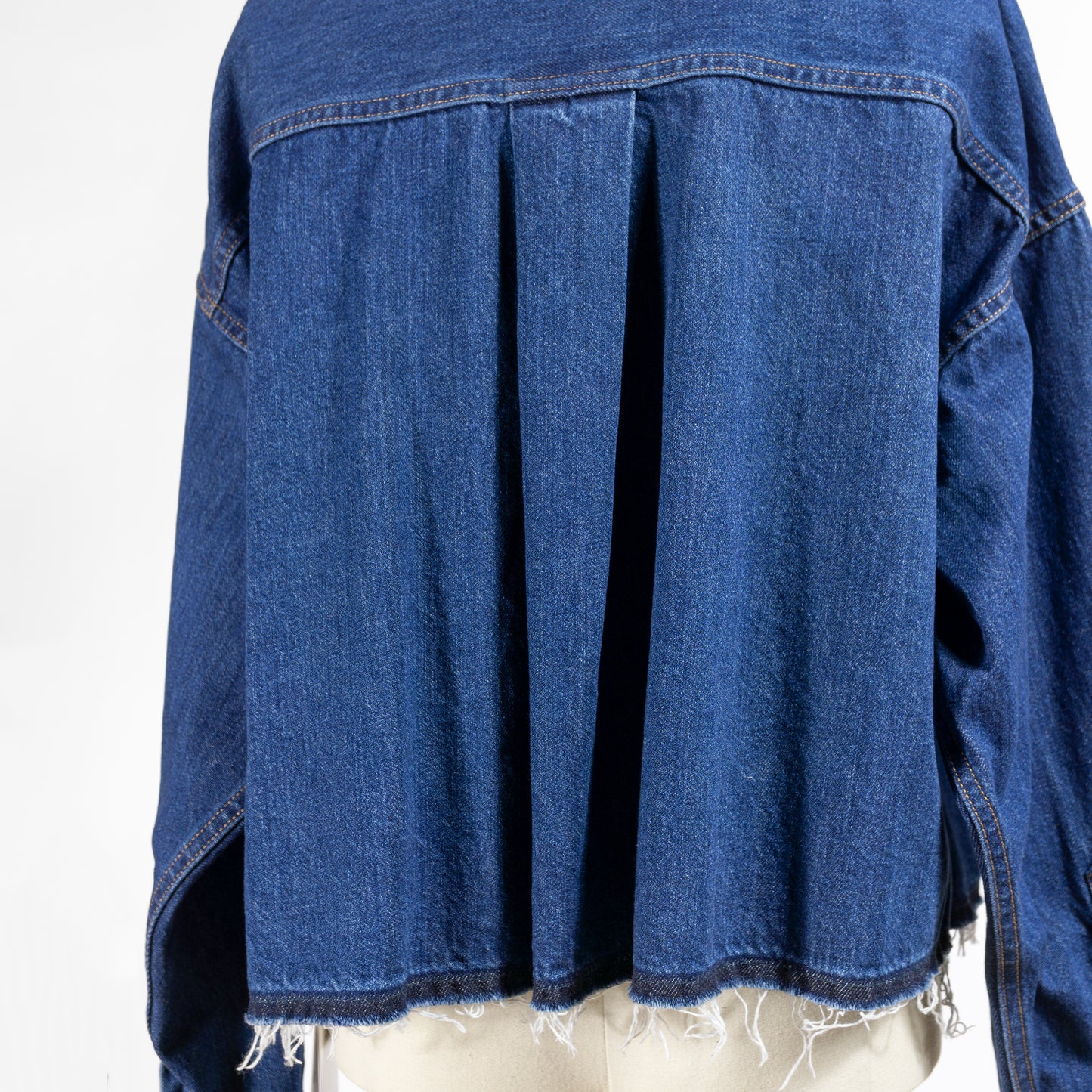 25AW SACRA オーセンティックデニムクロップドシャツ 125513071